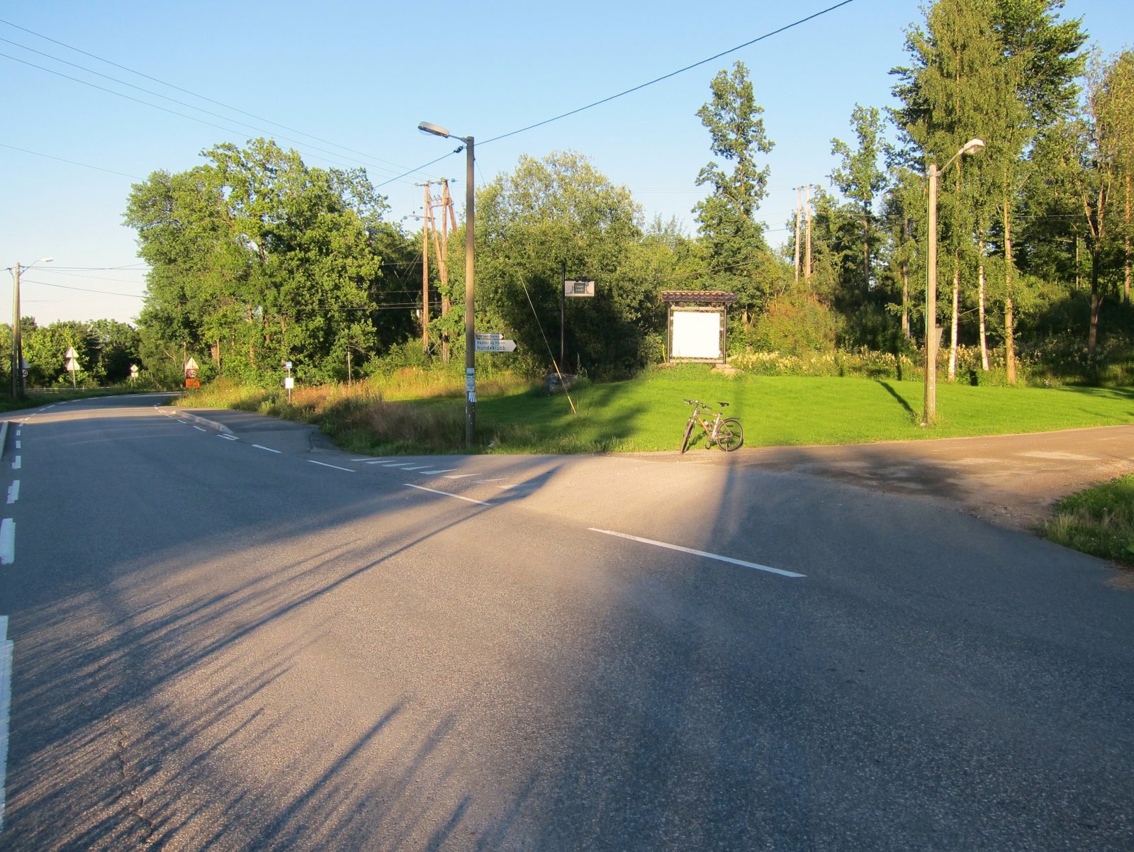 Kveldsskygger på Storsandtoppen