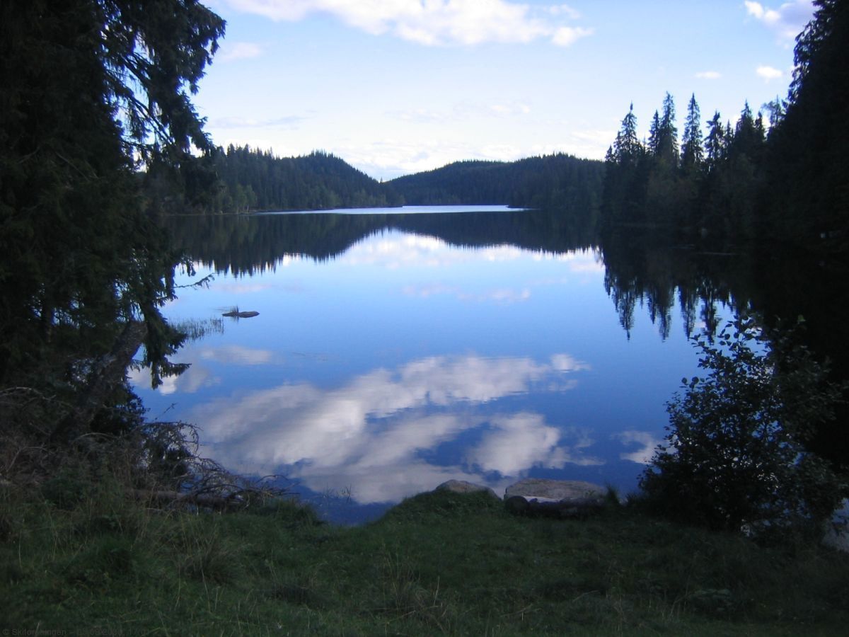 Kveldsstemning ved Mosjøen