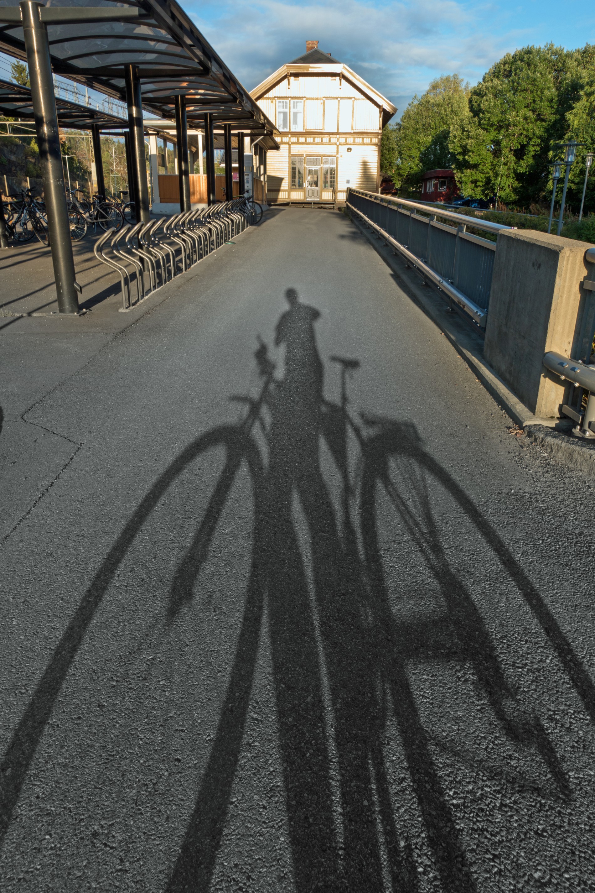 Lange skygger på Lørenskog