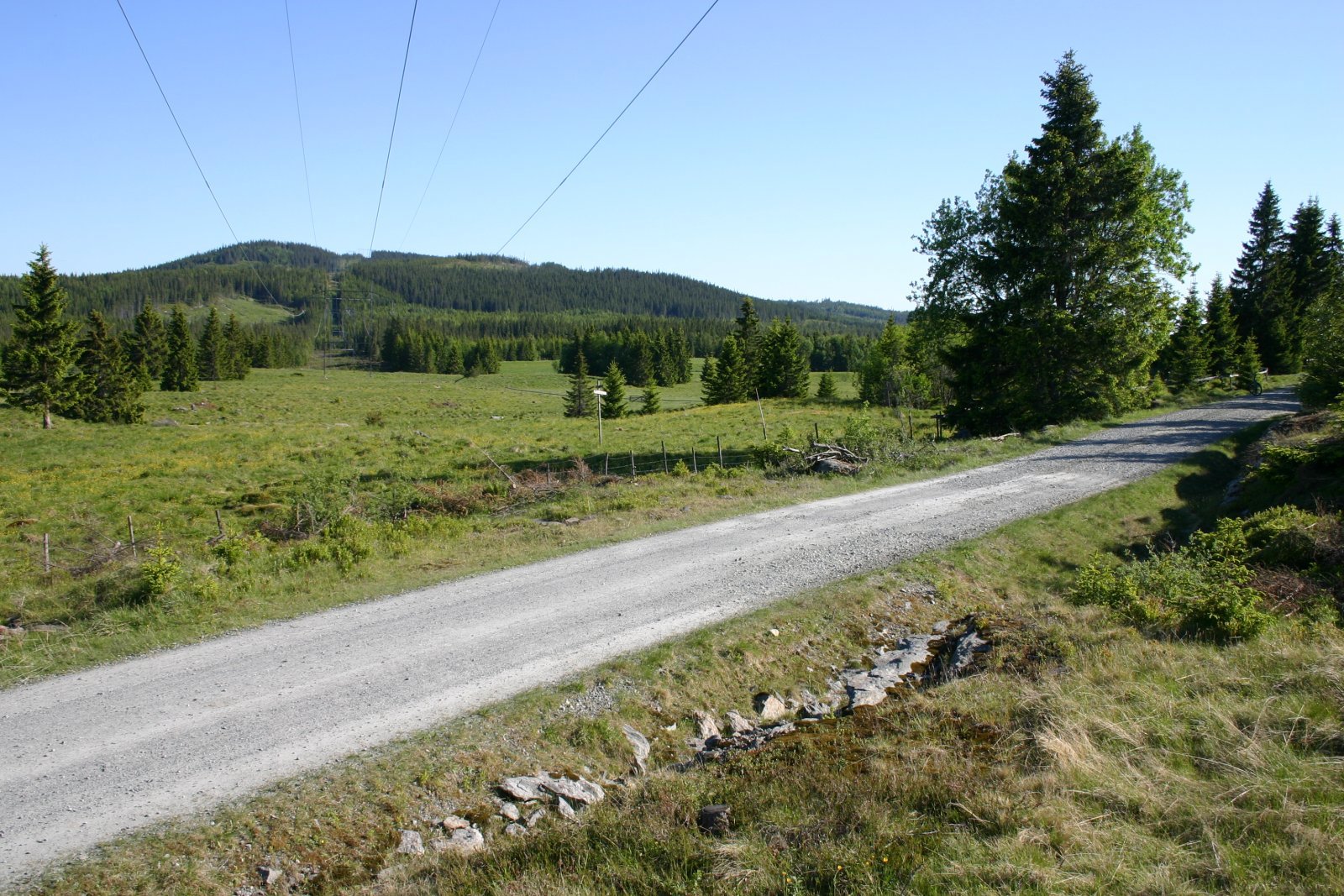 Langs Rossumsætermyrene