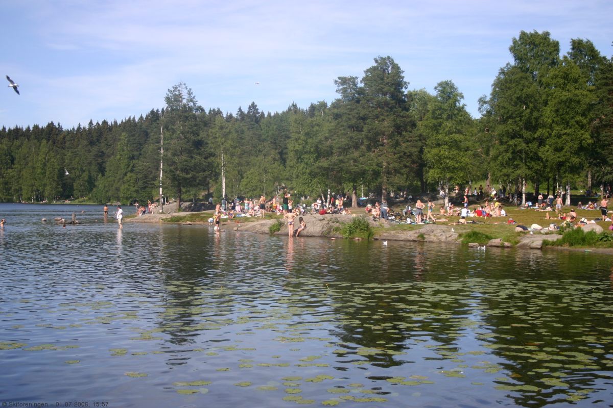 Lat lørdag ved Sognsvann
