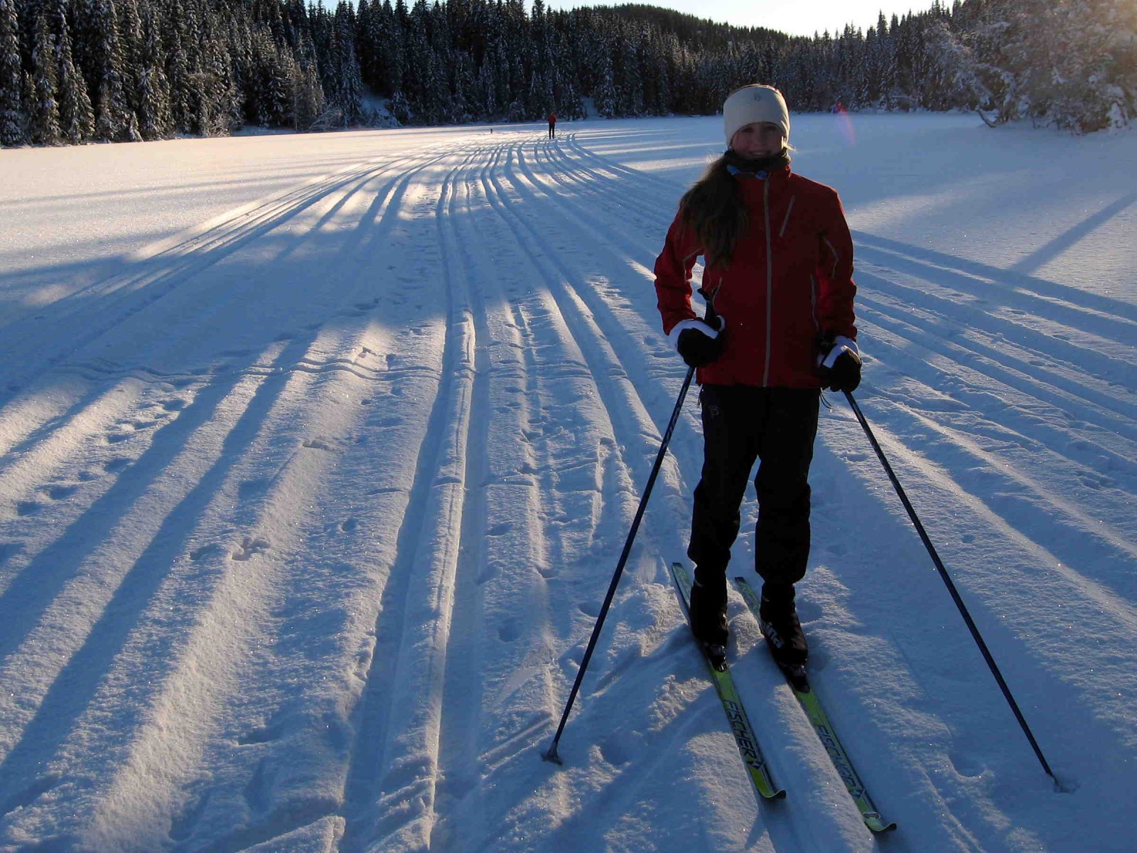 Lav vintersol over Kalven