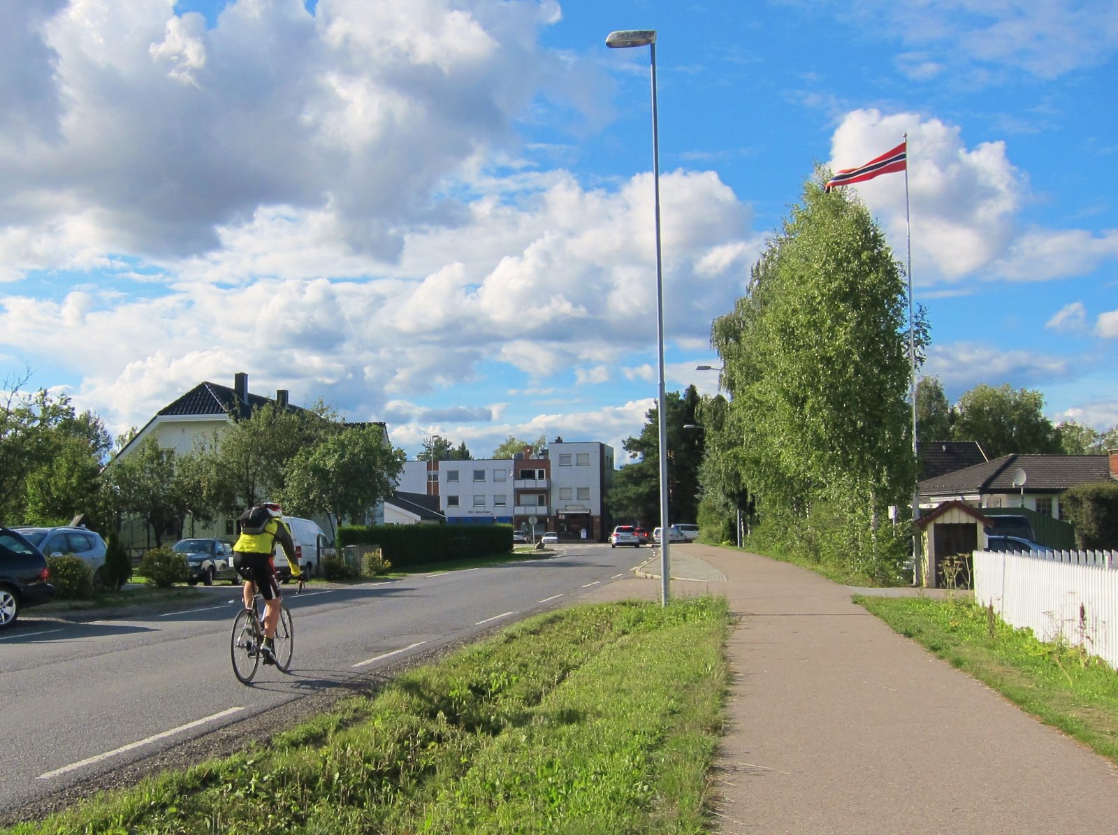 Ledig plass på sykkelveien