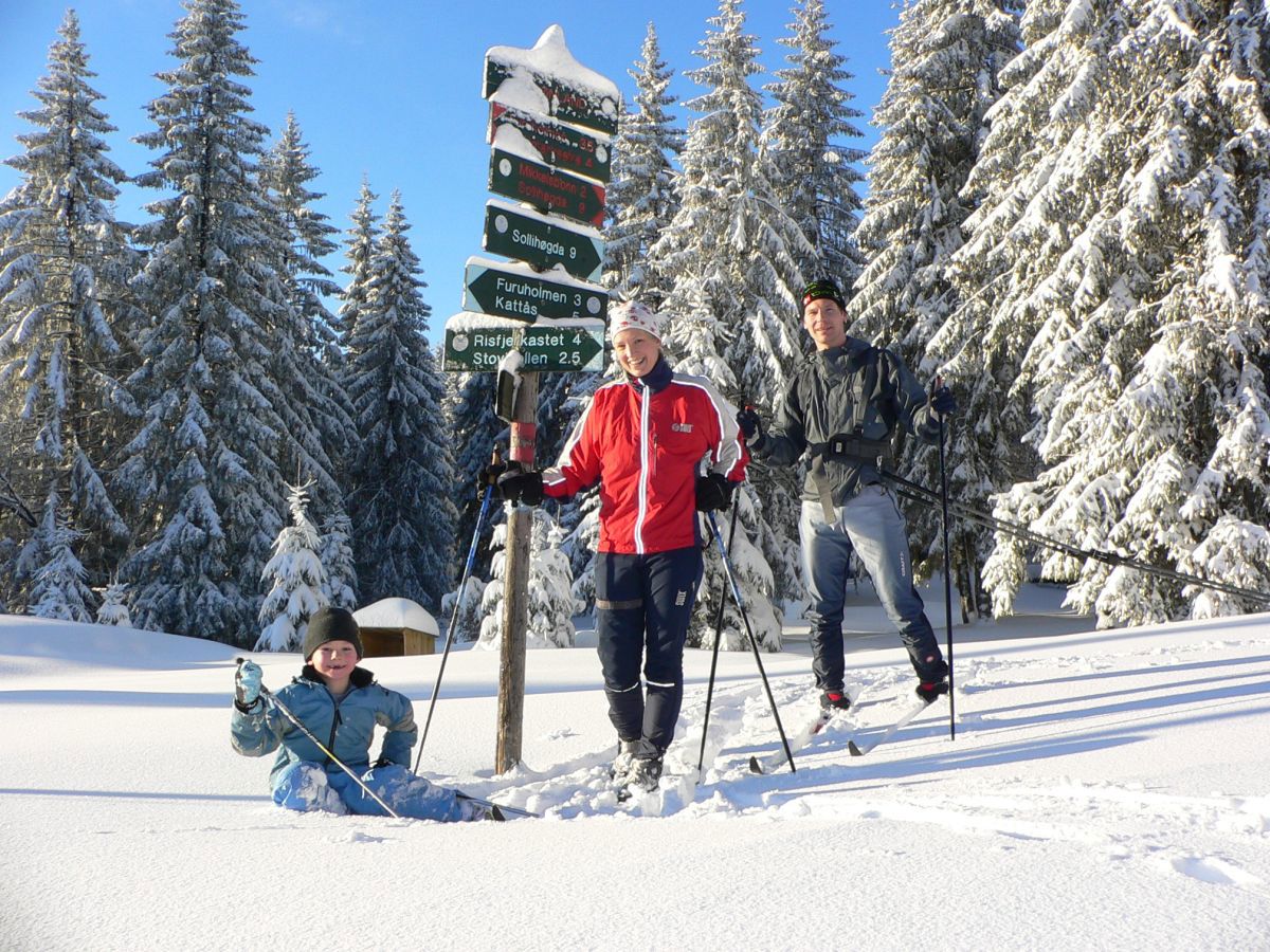 Lørdagstur i jomfruelig skiterreng