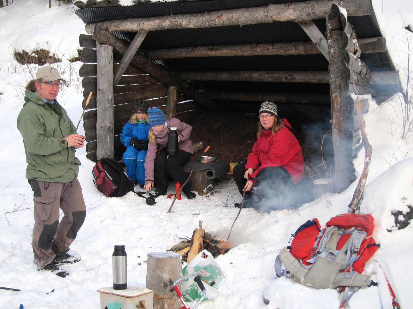 Lørdagstur til gapahuken