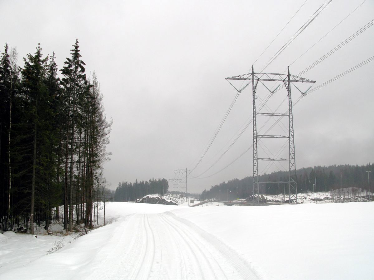 Løypa fra Grytetjern til Stallerudhytta