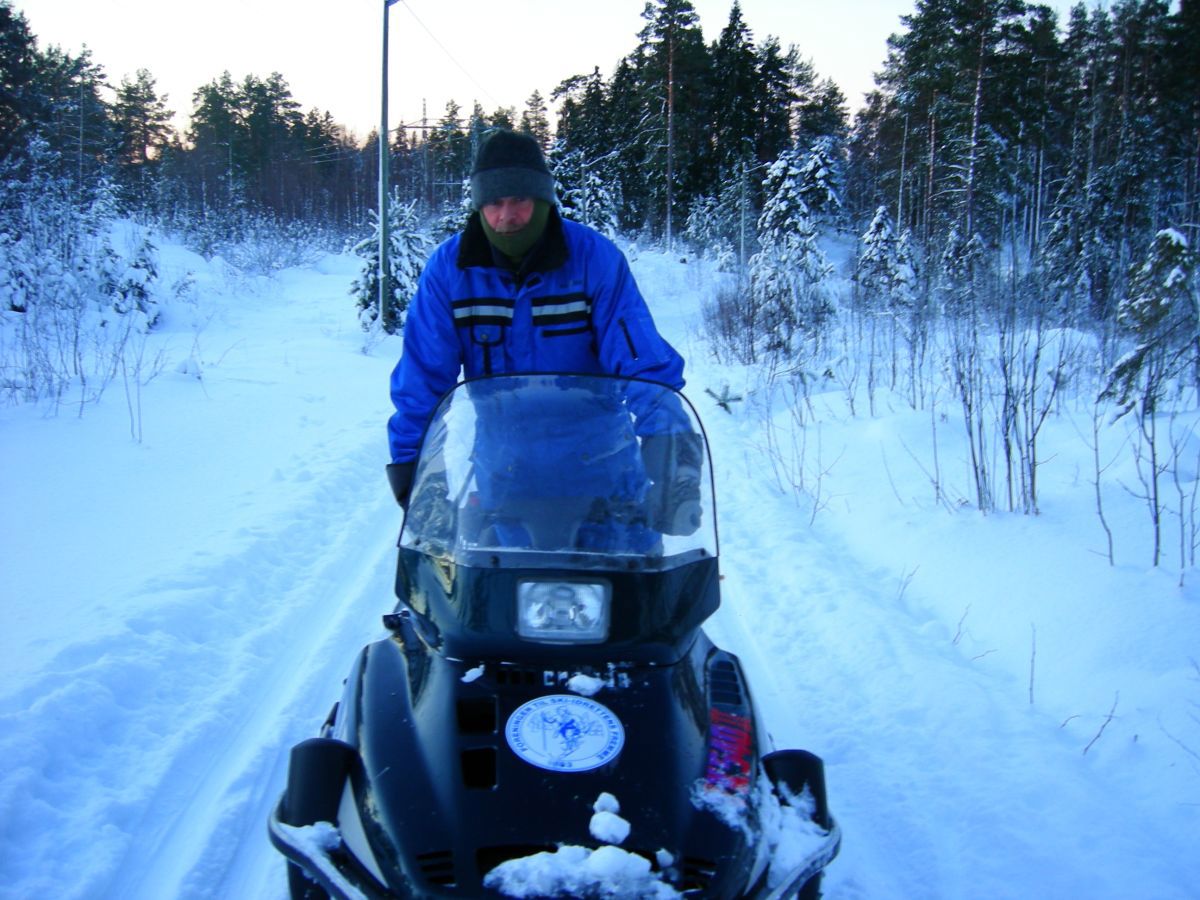 Løypearbeide i Kjekstadmarka