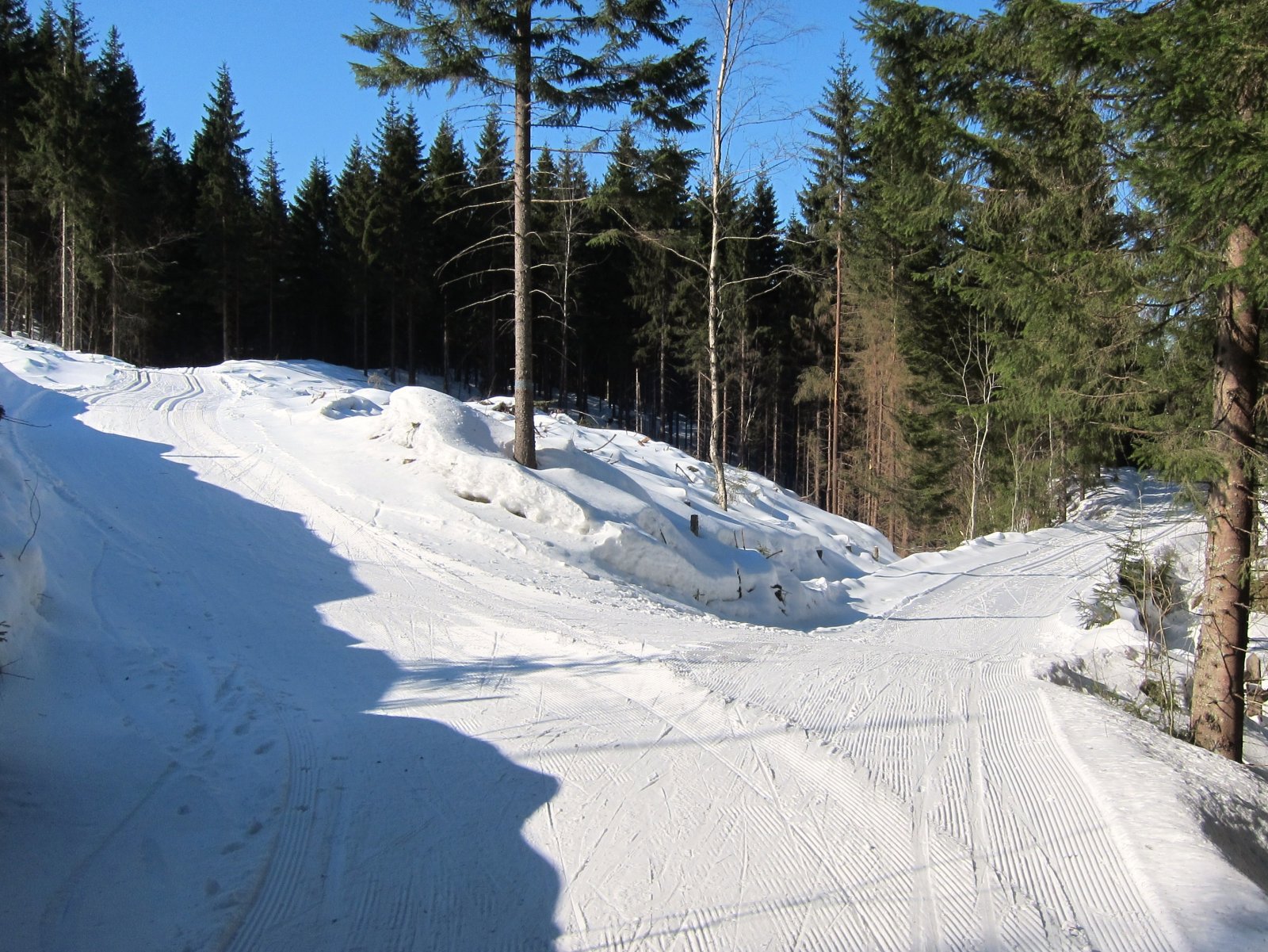 Løypedele ved Ausenebekken