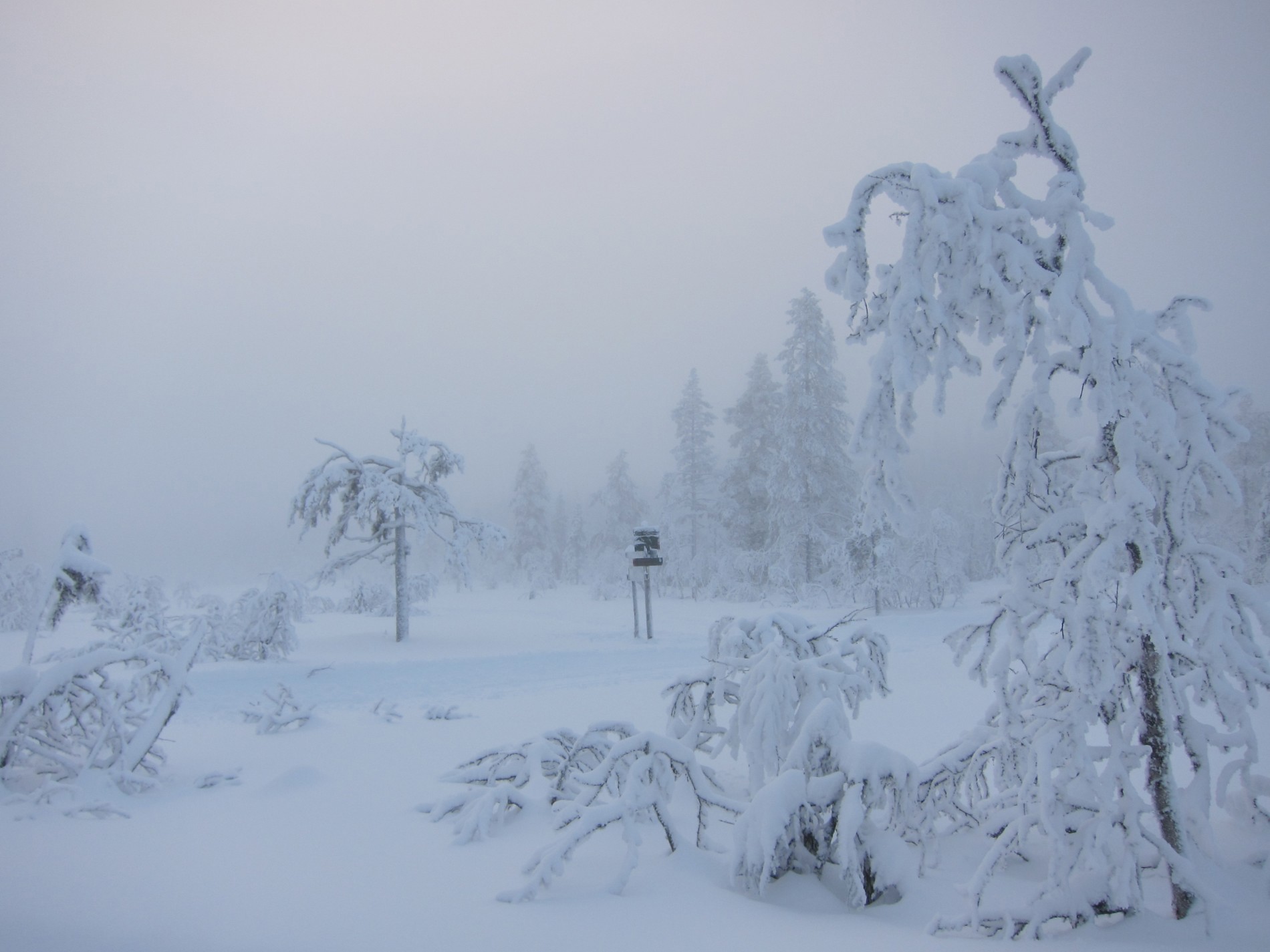 Løypedele ved Høgbrenna