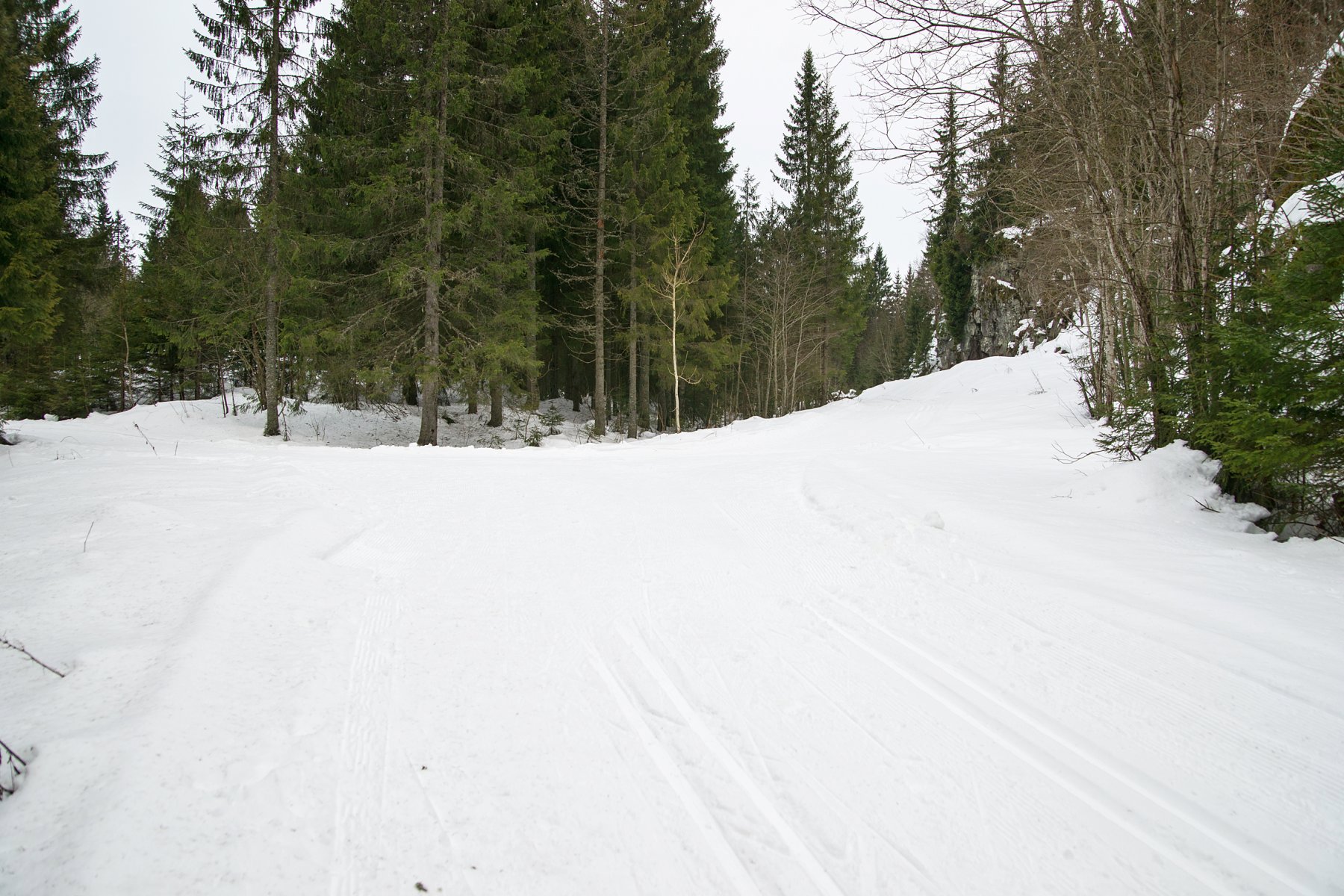 Løypedelet i Gaupebergveien