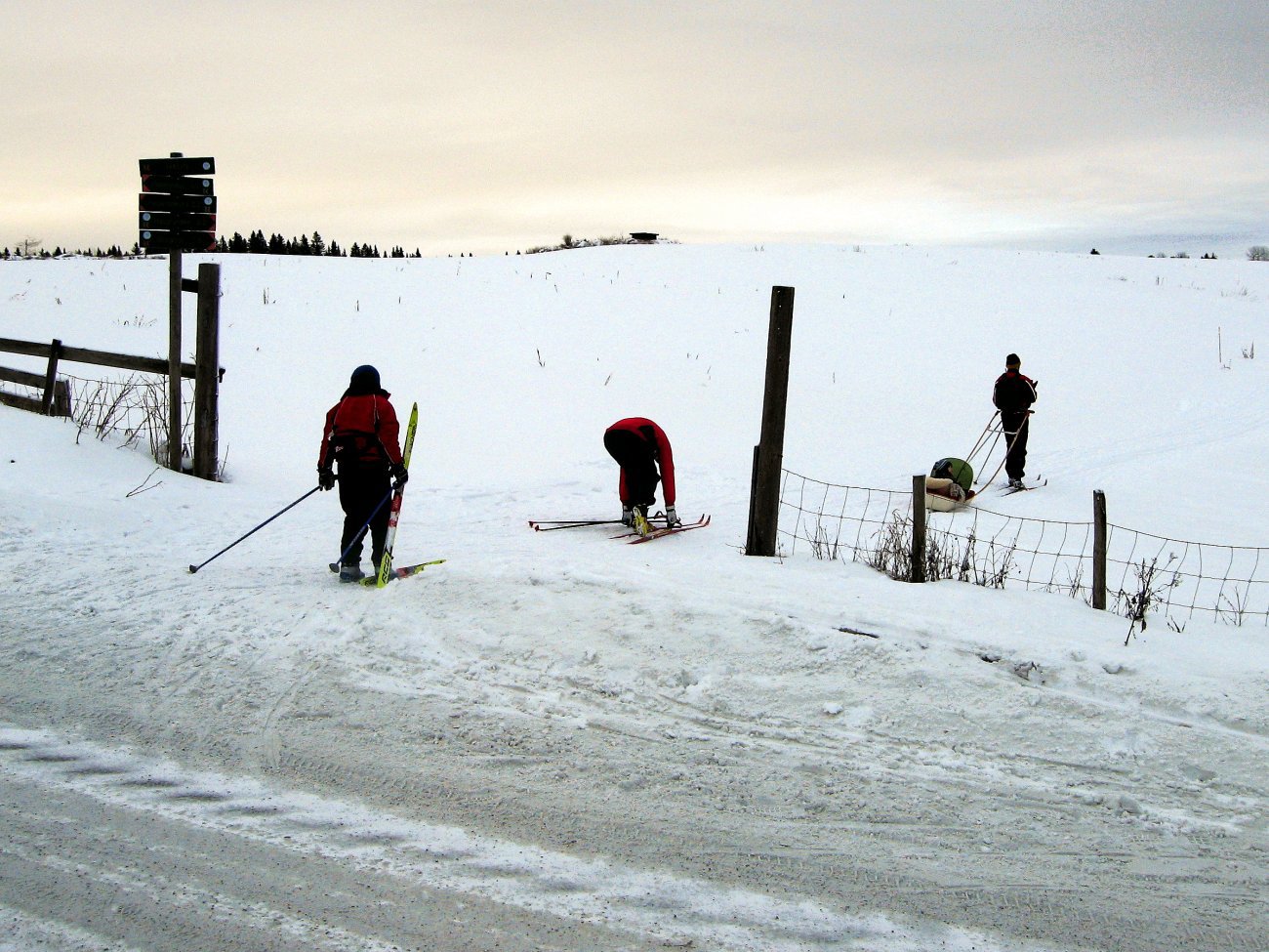 Løypekryss i Haugrunden