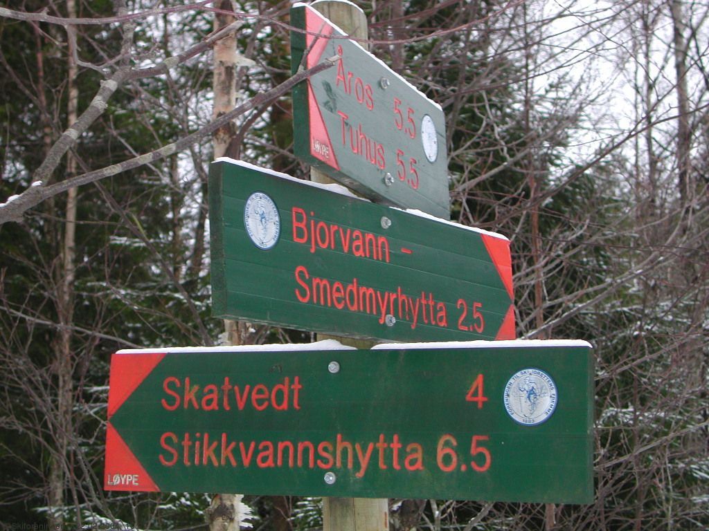 Løypekryss ved grensen