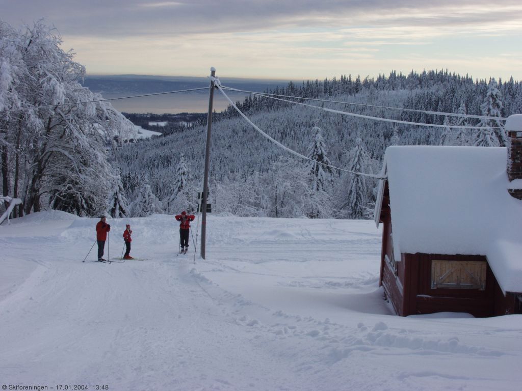 Løypekryss ved Tveitersetra