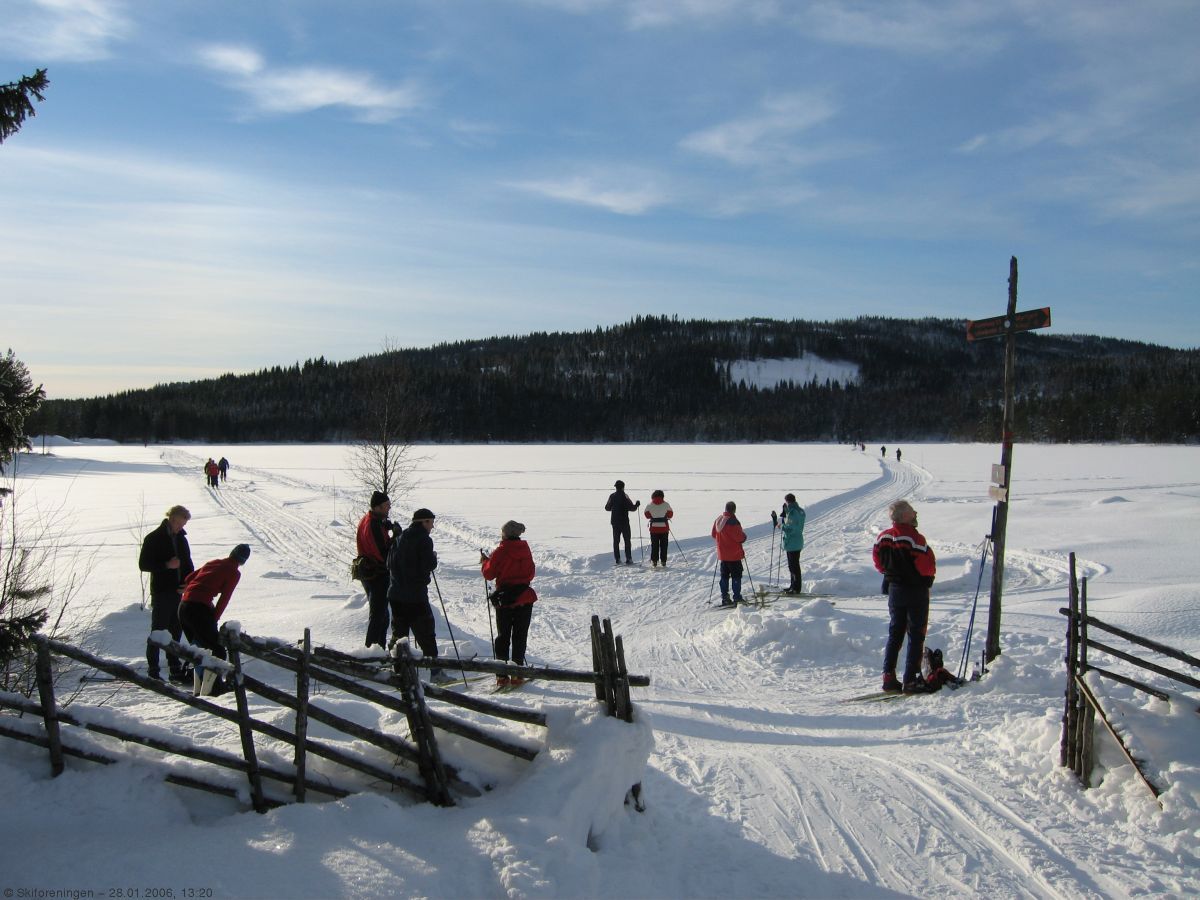 Løypekrysset på Rottungen
