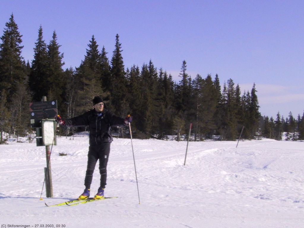Løypekrysset ved Borgersetra