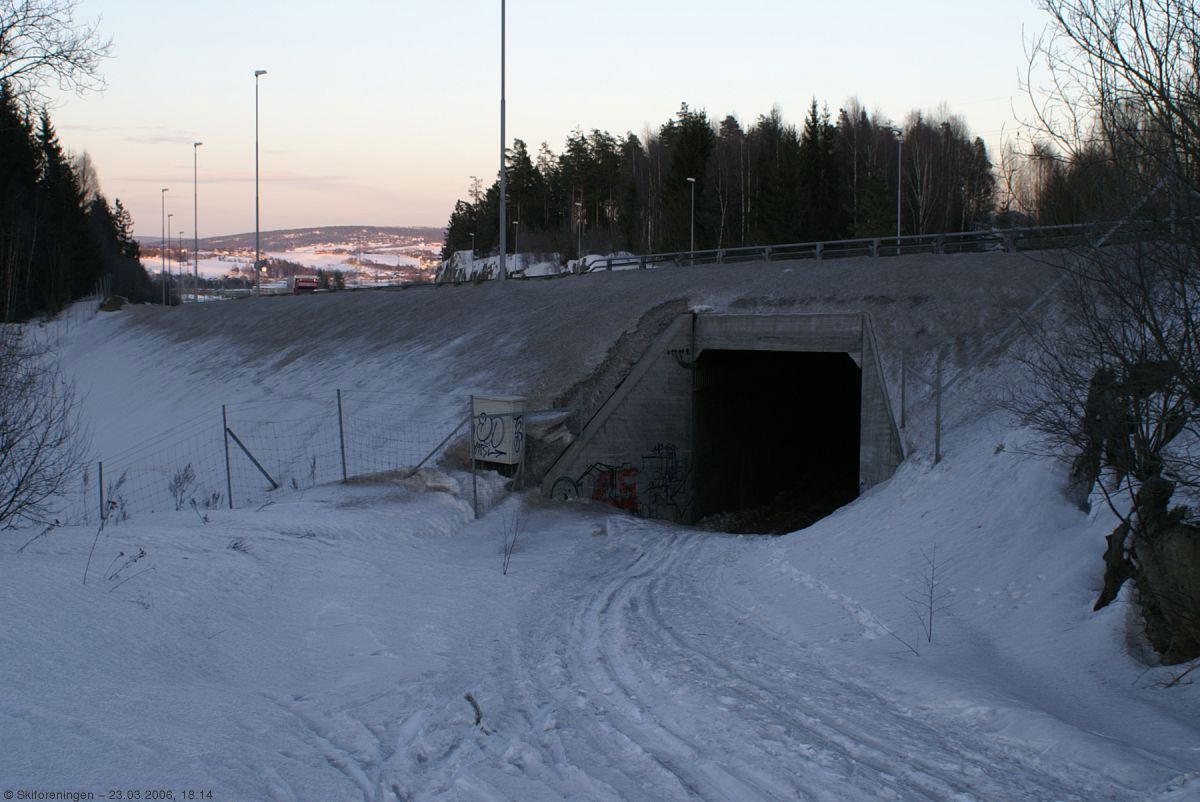 Løypen slukes av E6