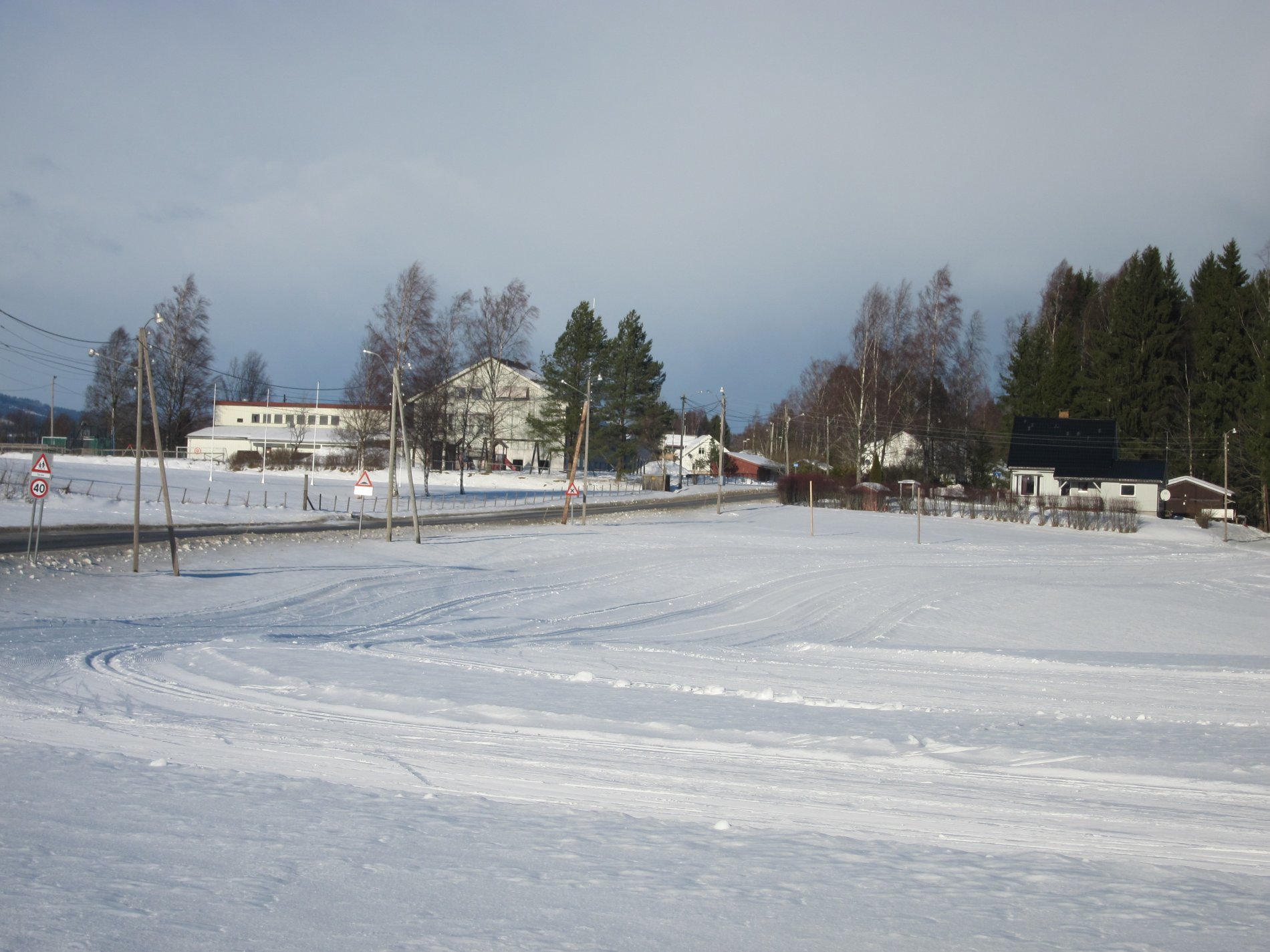 Løyper ved Finstad skole