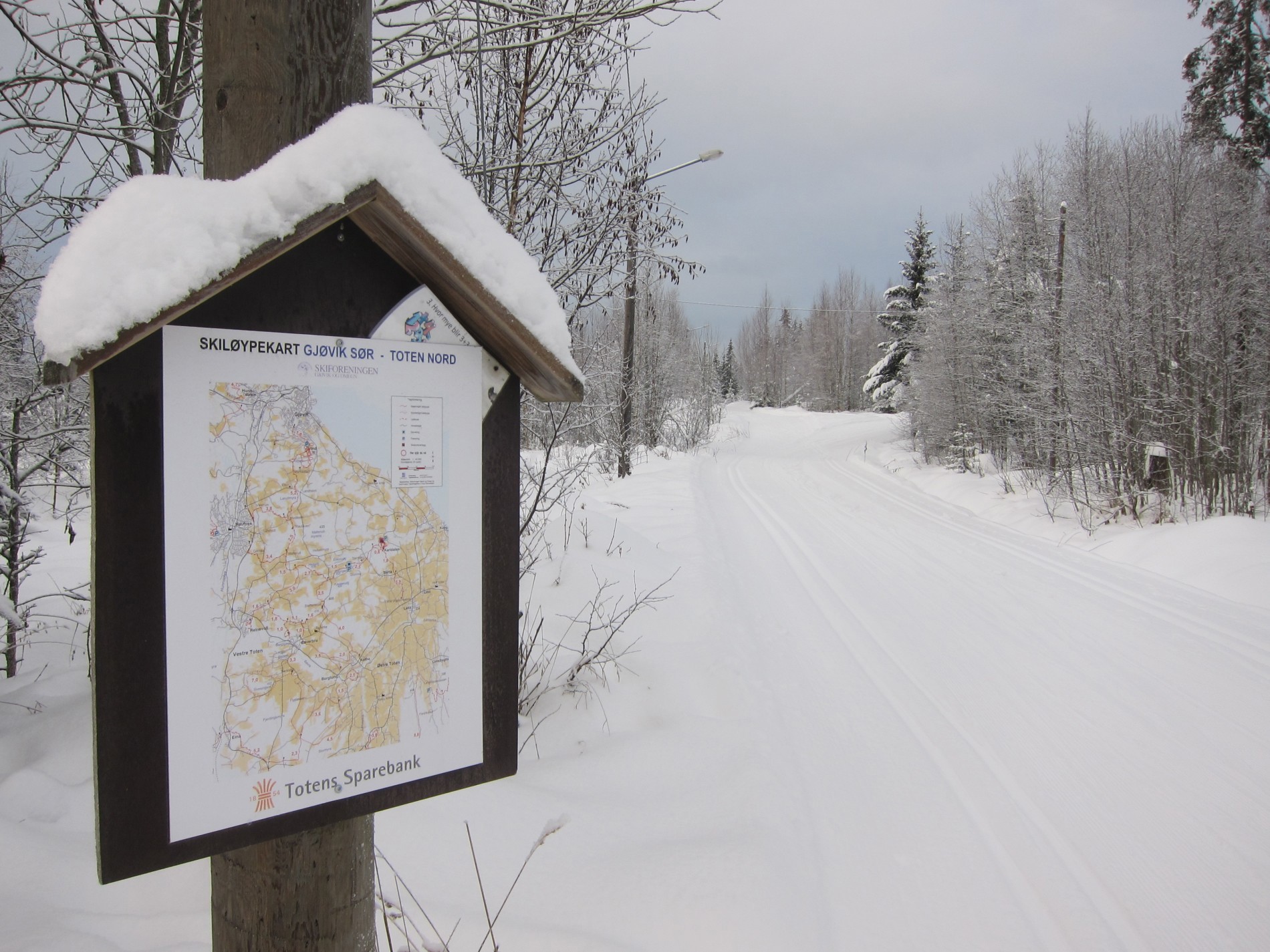 Løypestart fra Bøverbru idrettsplass