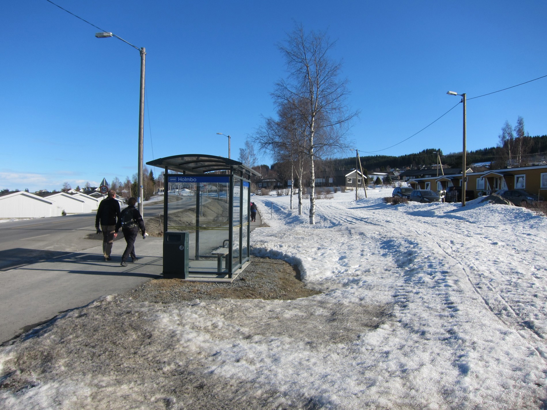 Løypestart fra Gimlevegen