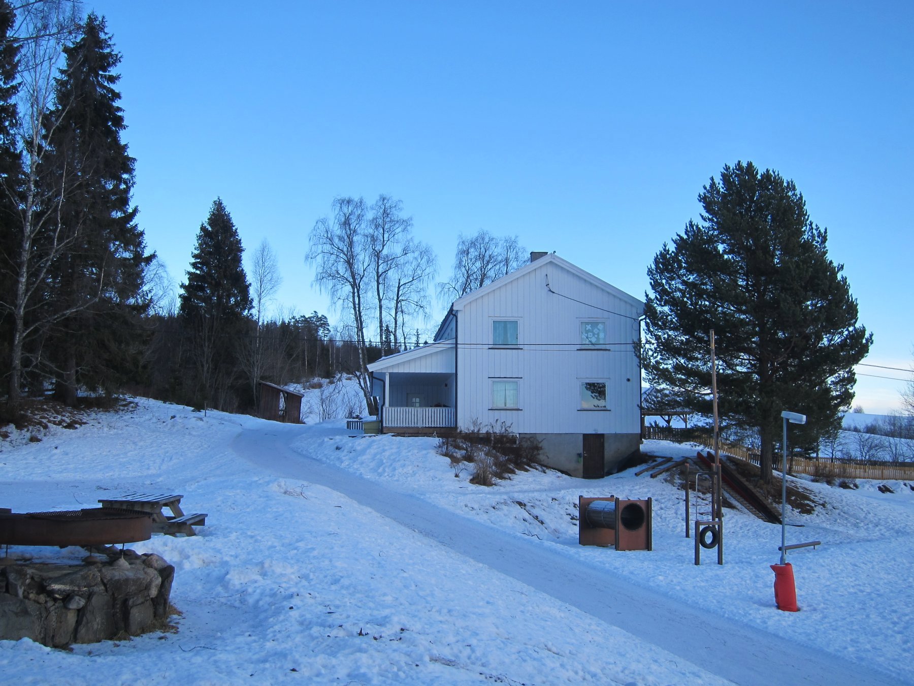 Løypestart ved Grindvoll barnehage