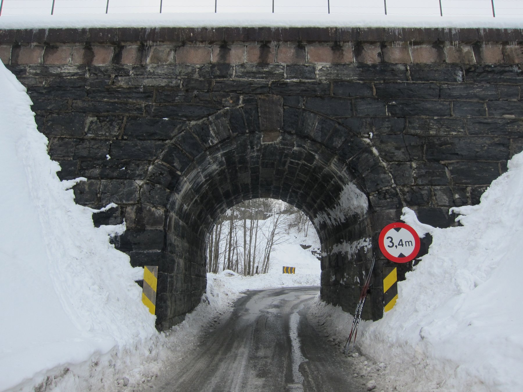 Løypestart ved jernbanen