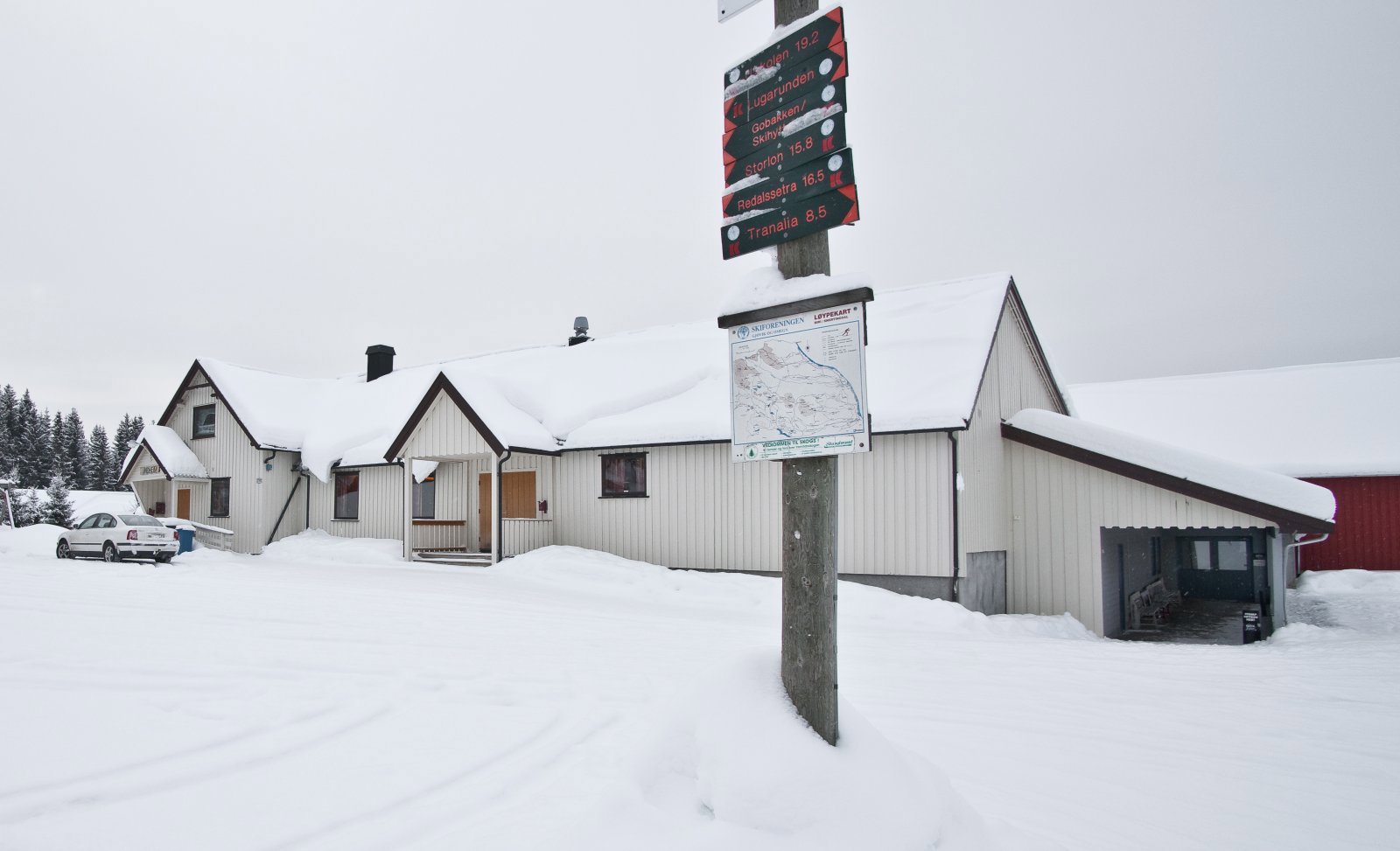 Løypestart ved Lindheim