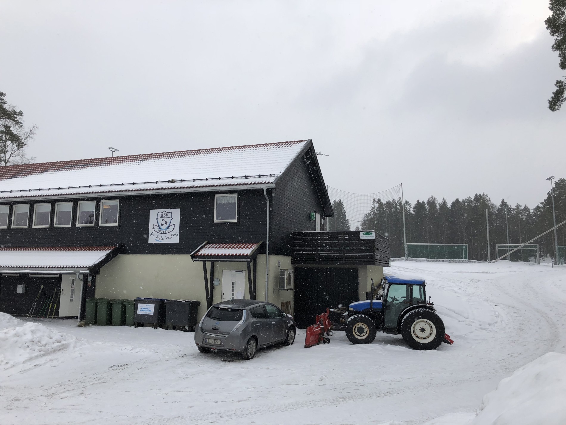 Løypestart ved Soon Arena