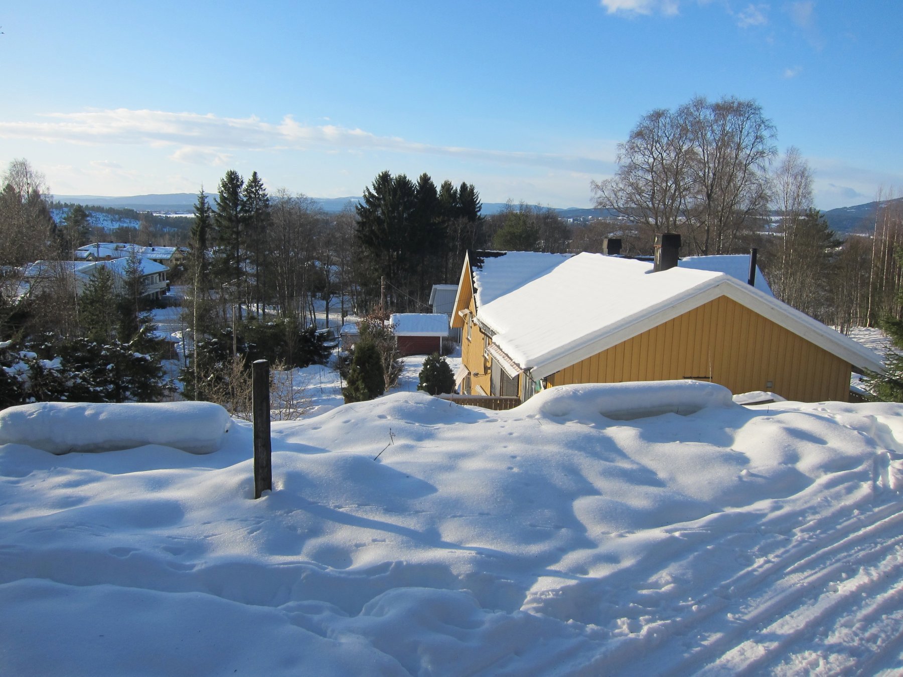 Løypeutsikt fra Haugen