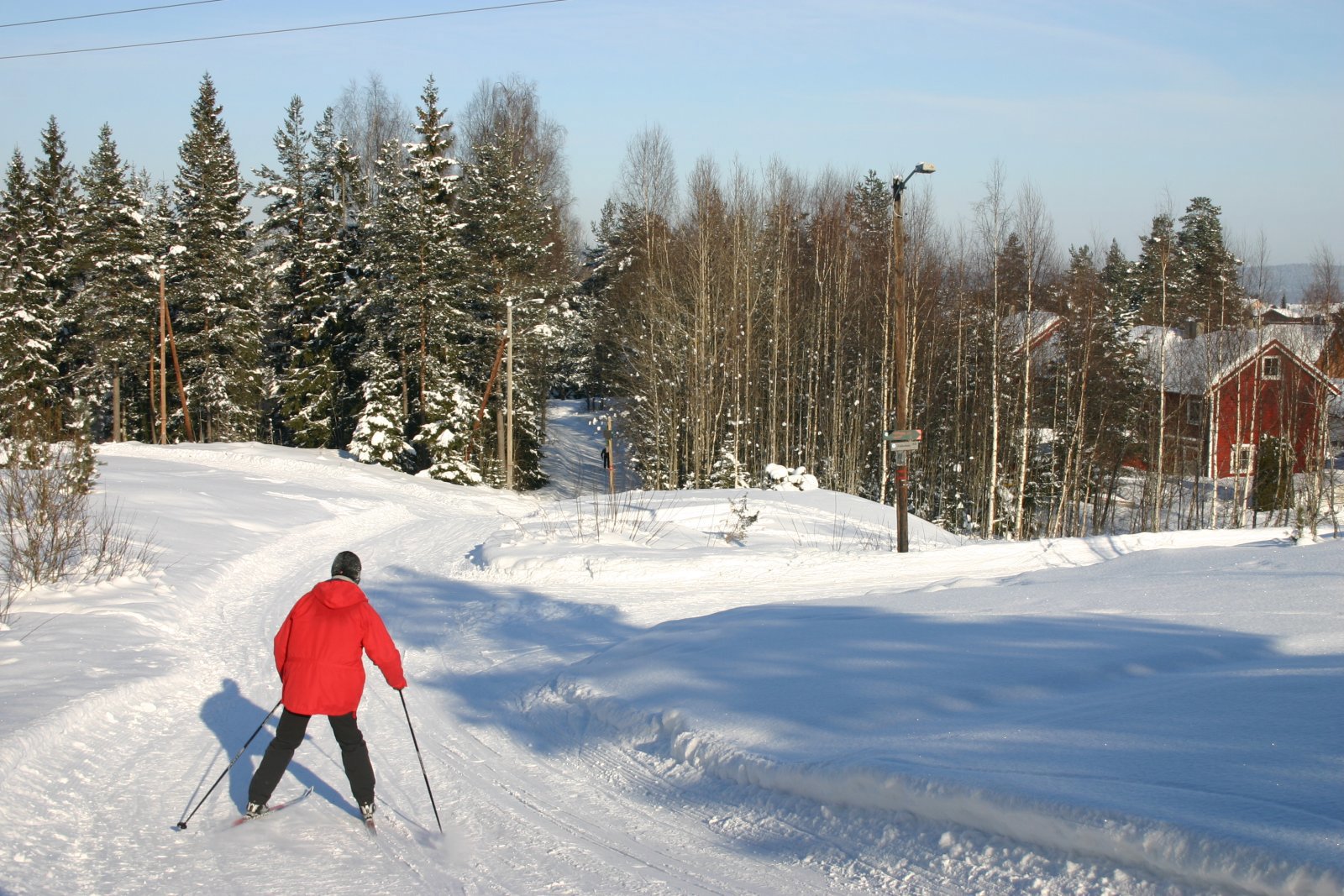 Løypevalg ved Skytta