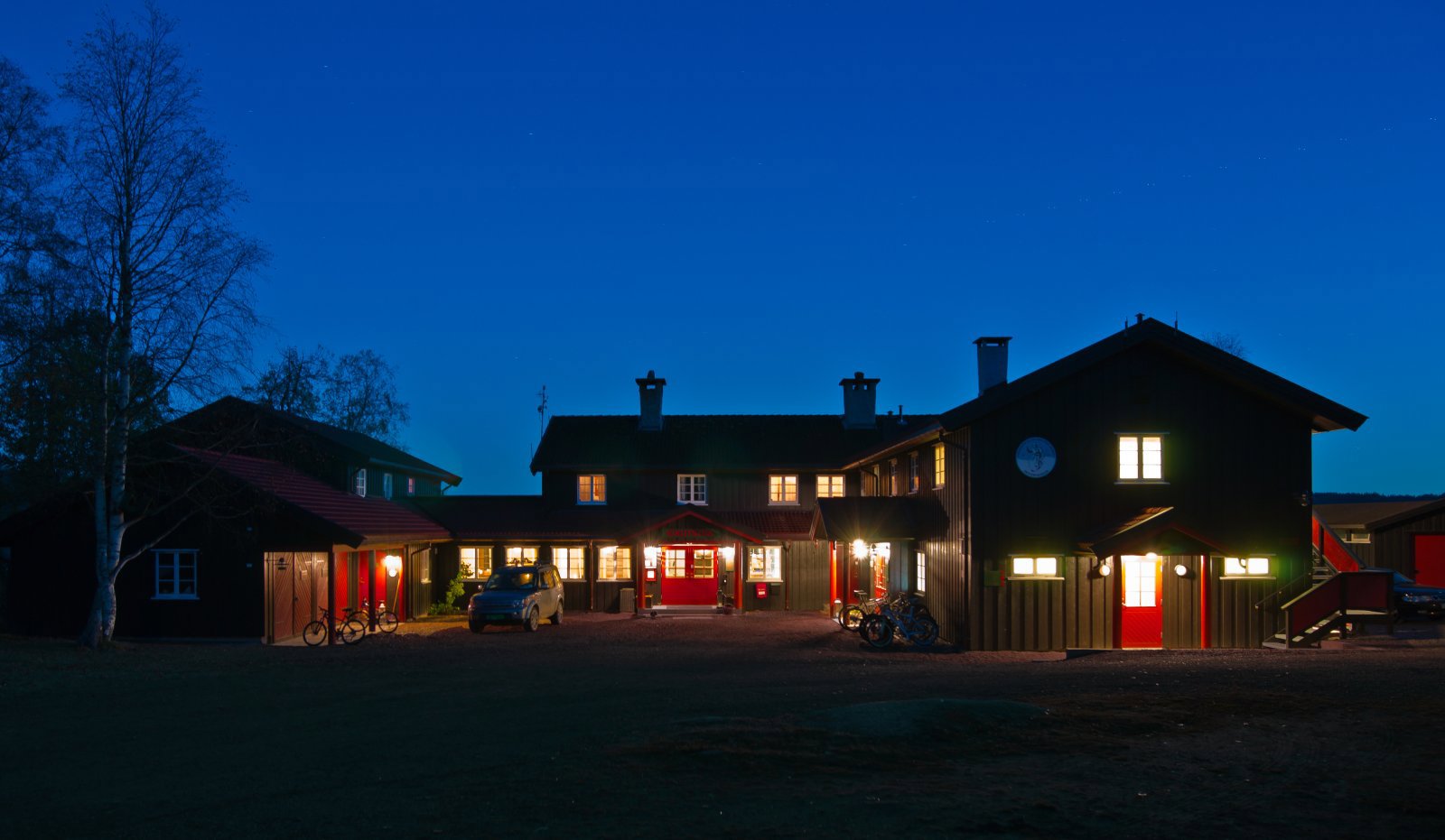 Lysene er tent på Kikut