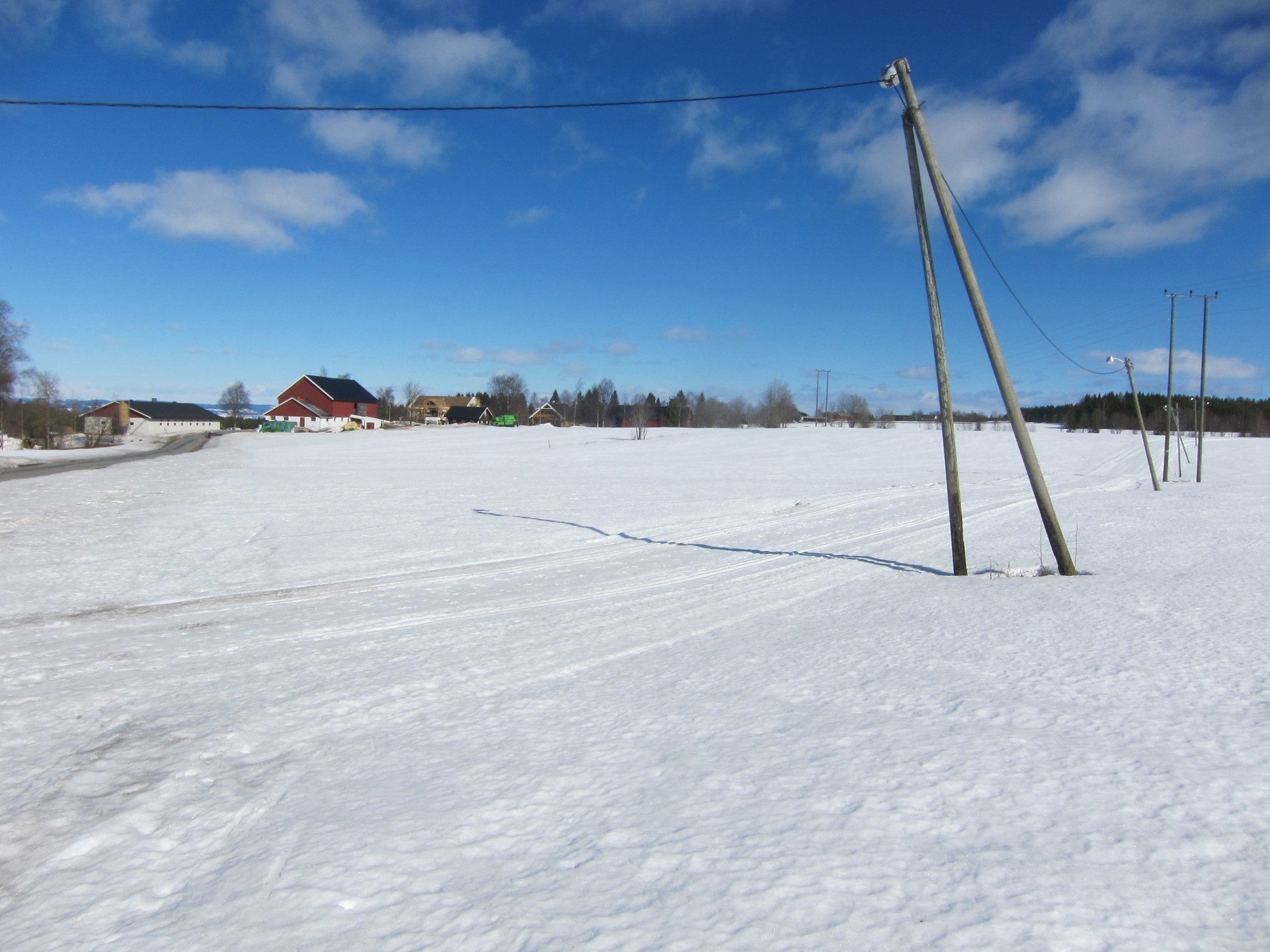 Lysløypa på Lerudåsen
