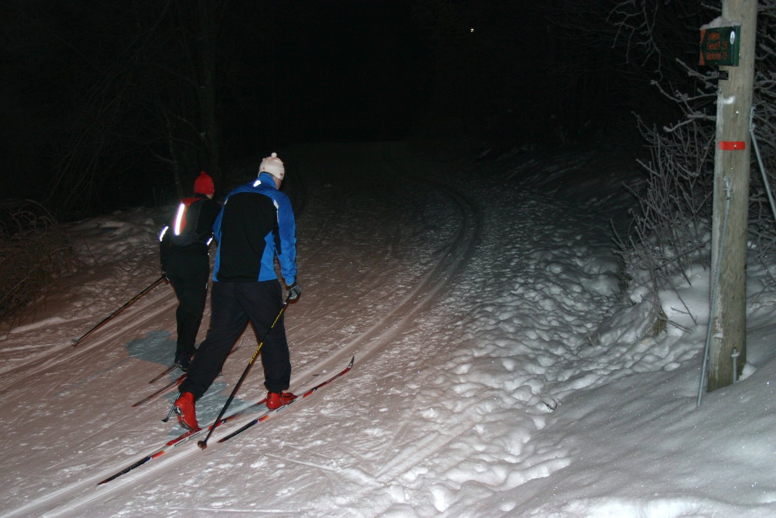 Lysløypetur fra Vallerud