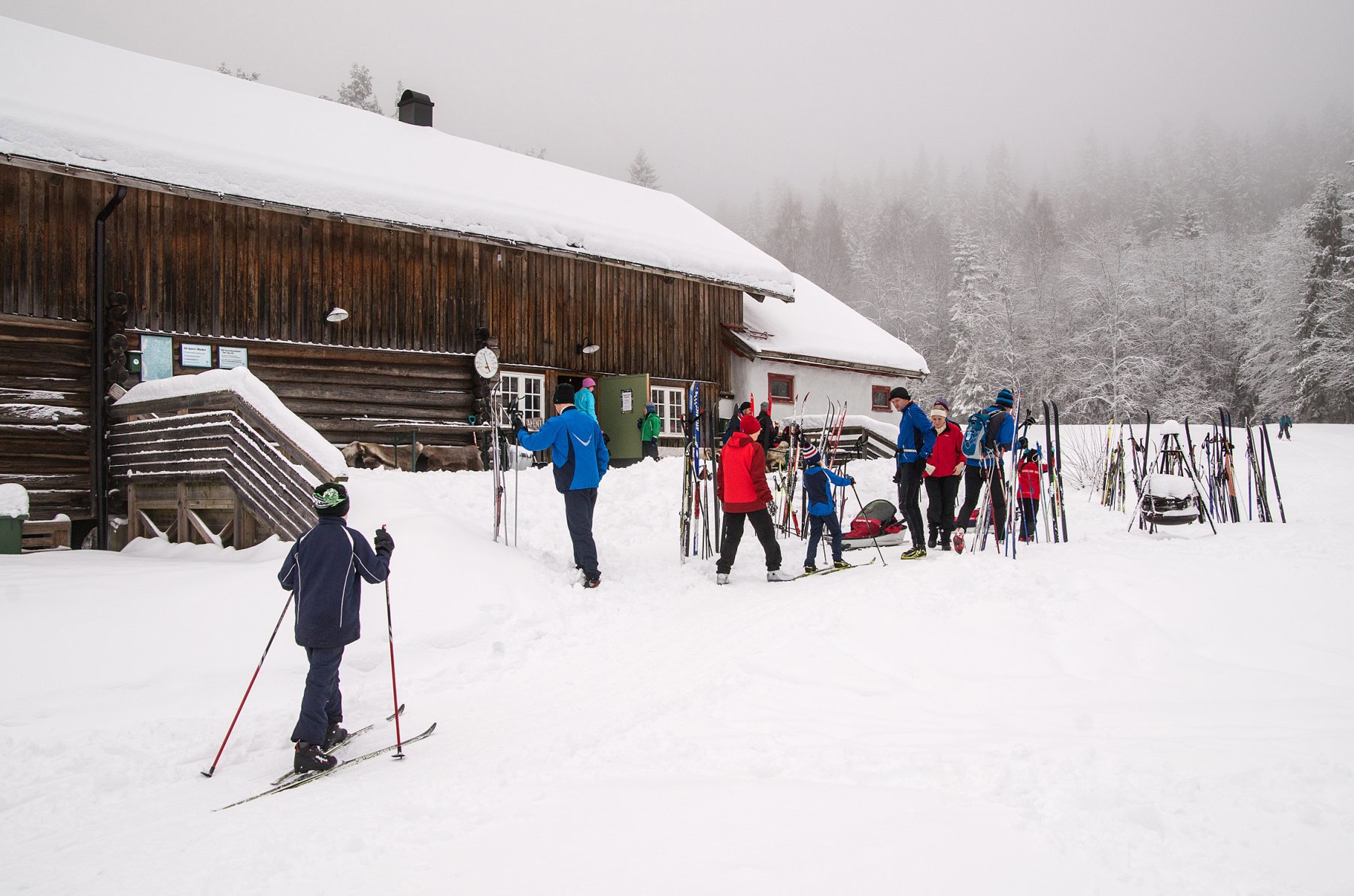 Mange valgte Nygård i dag