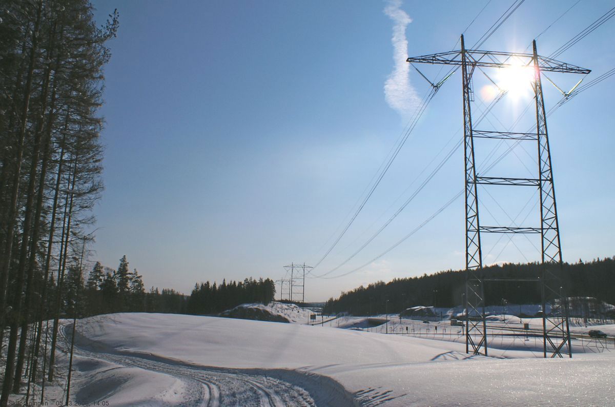 Marssol over Sørmarka