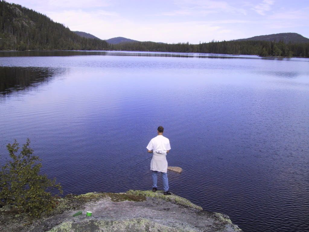 Med spinner ved Akerselvas kilder