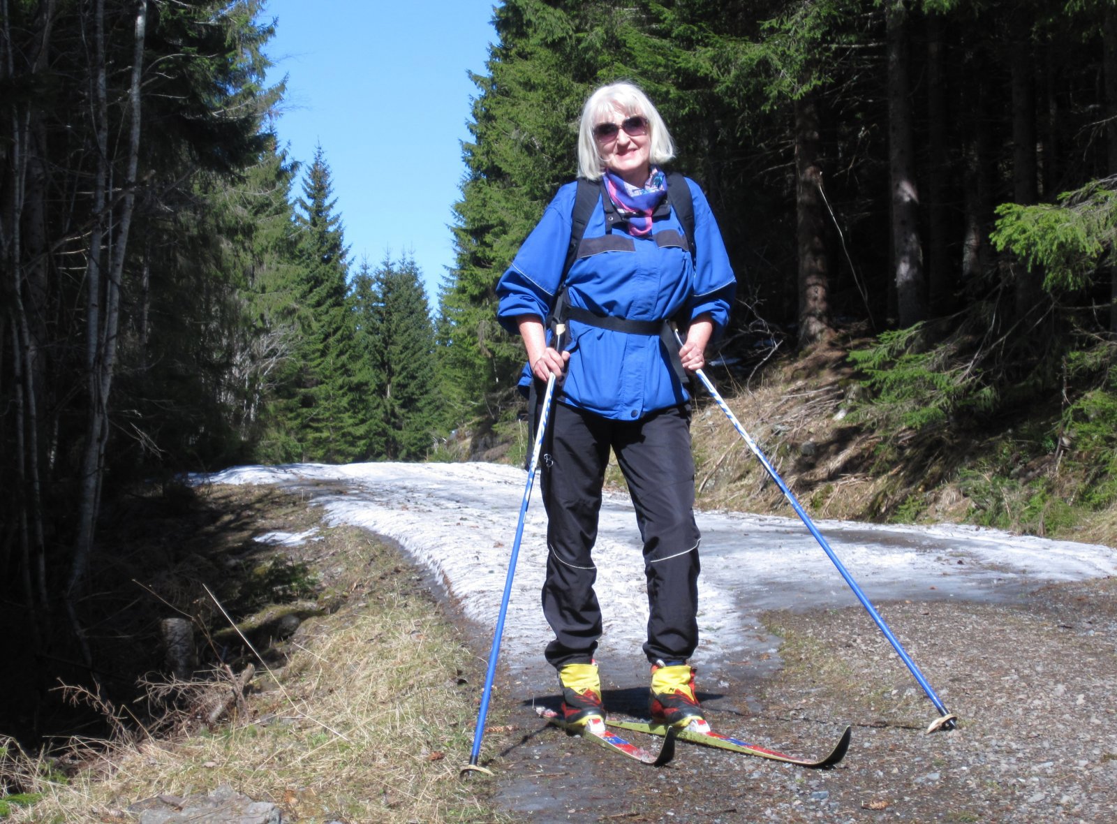 Med vårski er det ingen hinder