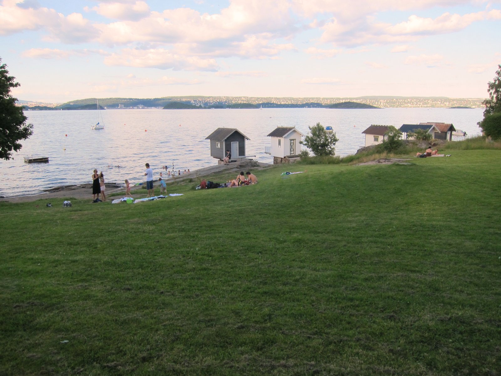 Mot kveld ved Oksval brygge