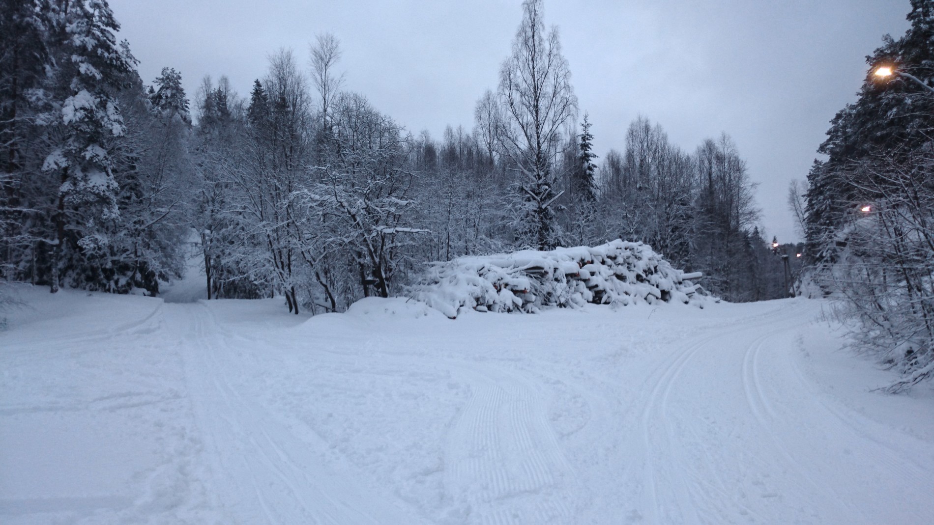 Nå kjøres også mange av terrengløypene i nærområdene i Østmarka