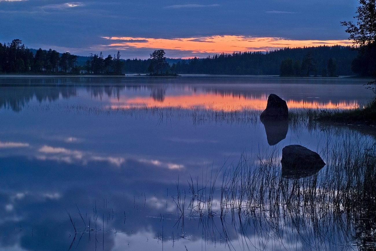 Natten overtar ved Hauken