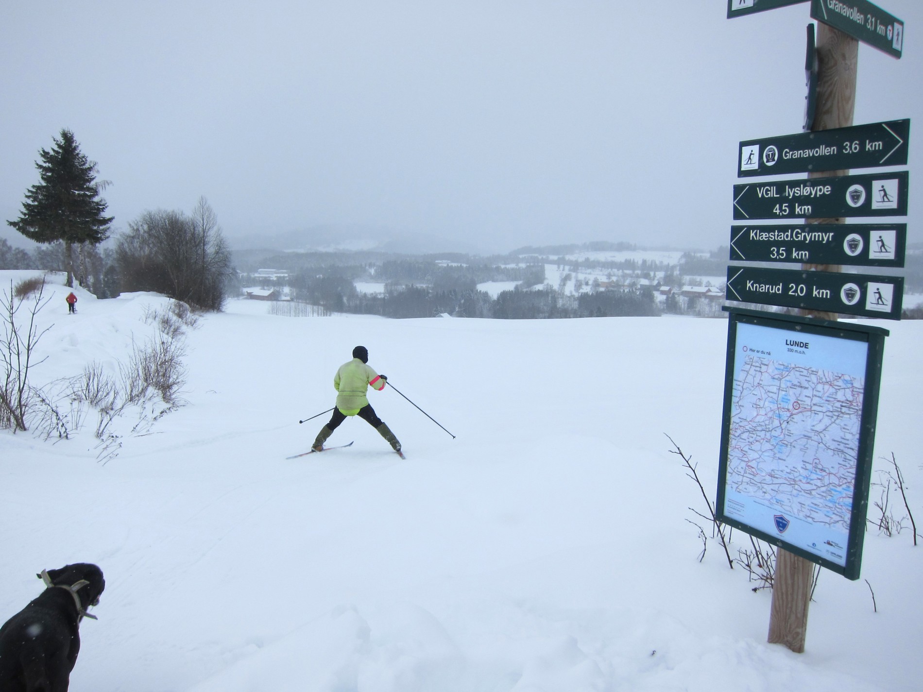 Ned bakken fra Lunde