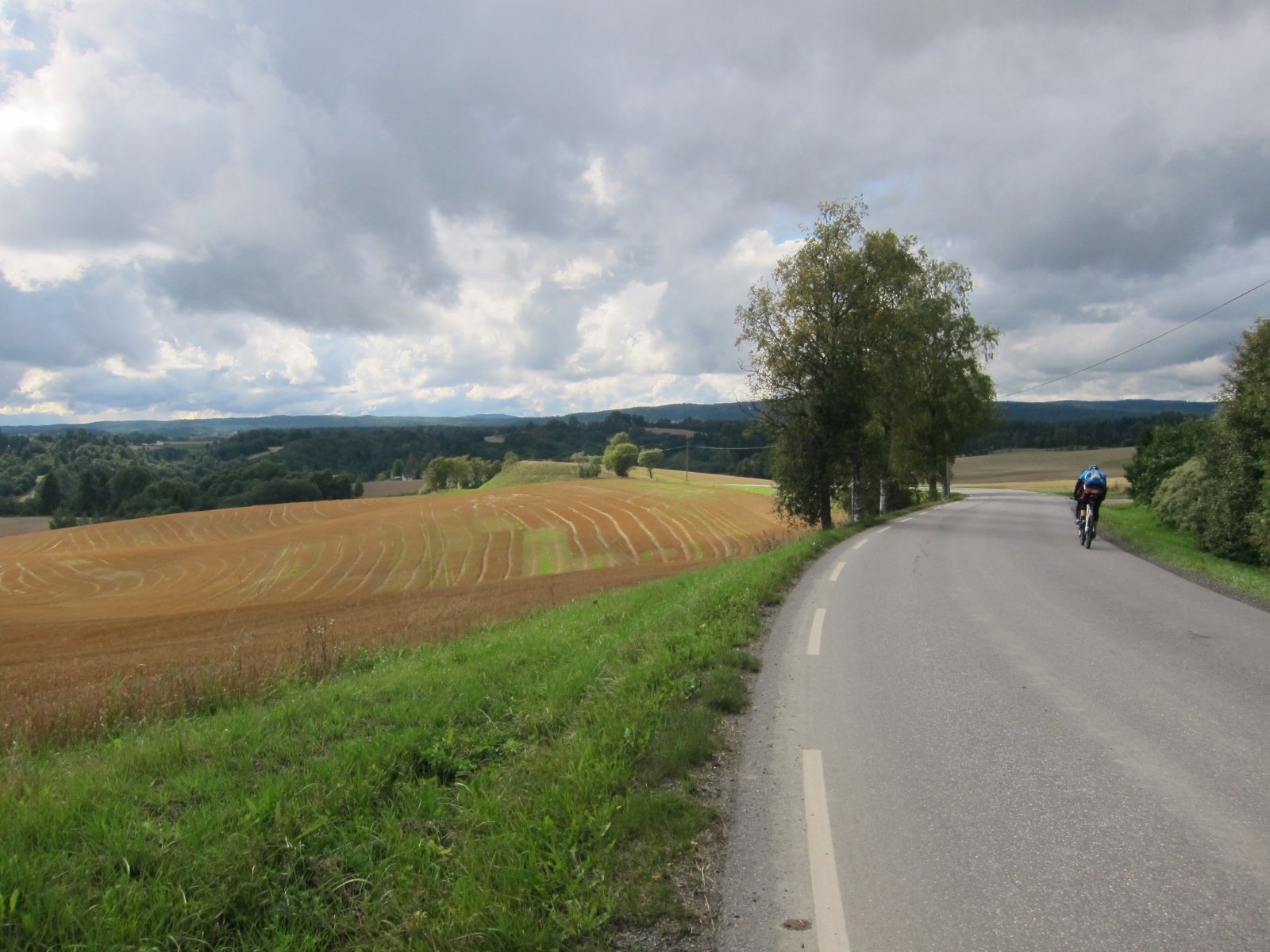 Ned bakkene mot Kråkfoss