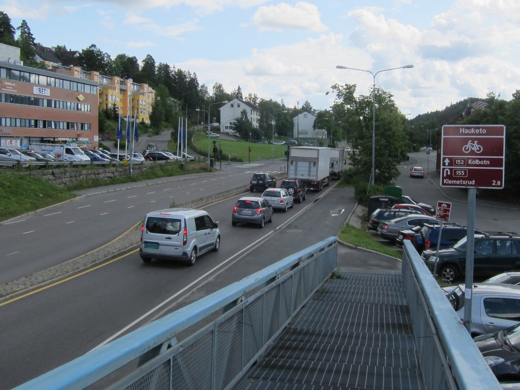 Ned til Hauketo stasjon