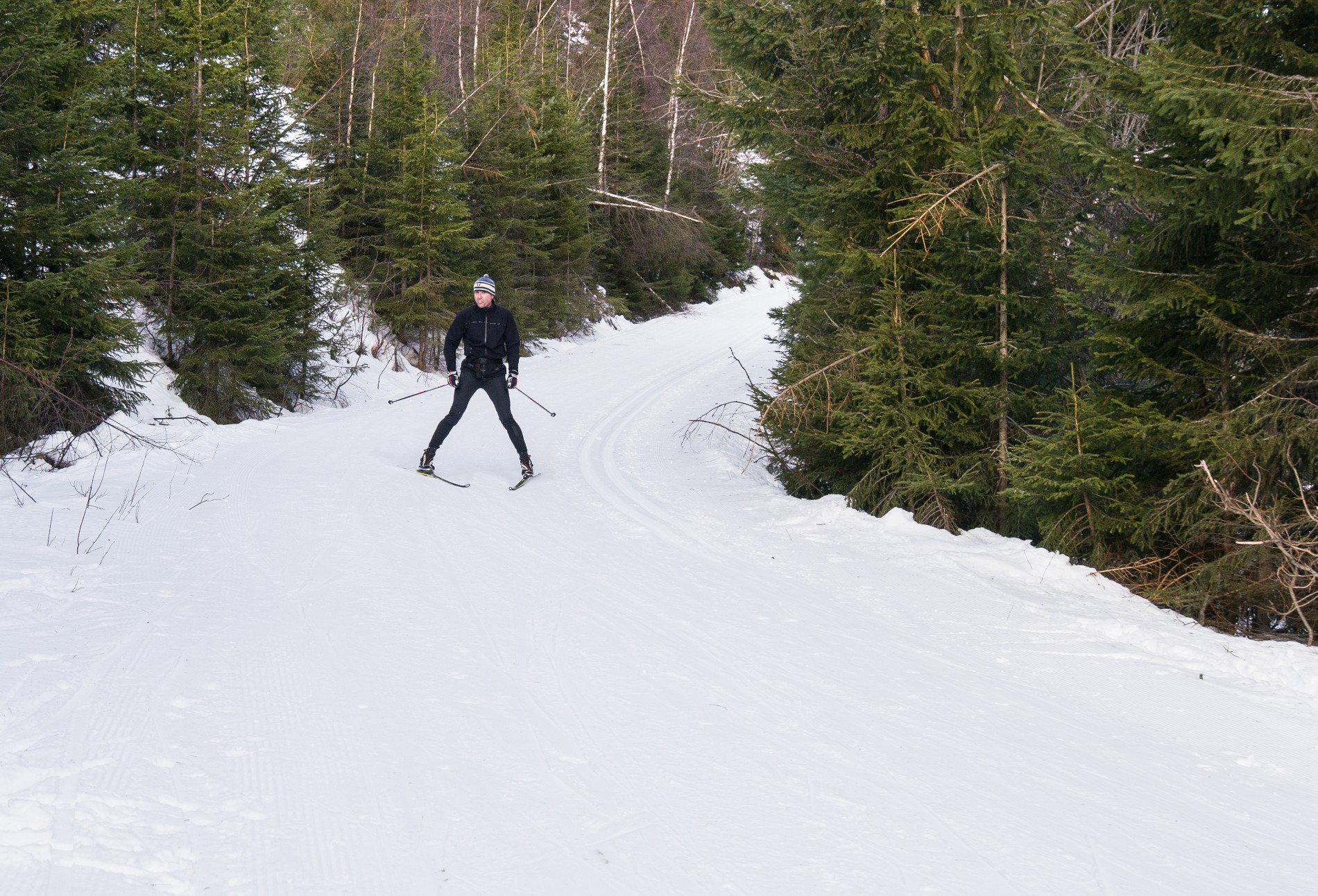 Nedbremsing ved Nykjua