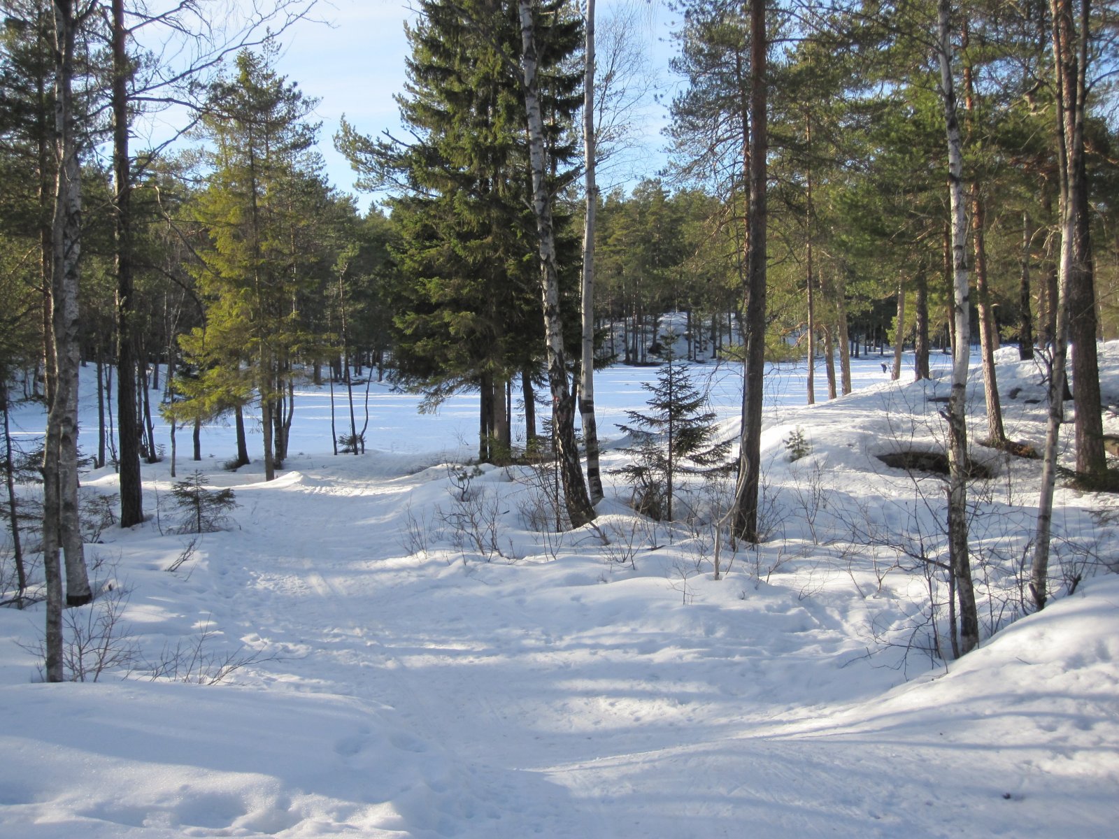 Nedre Blanksjø forut