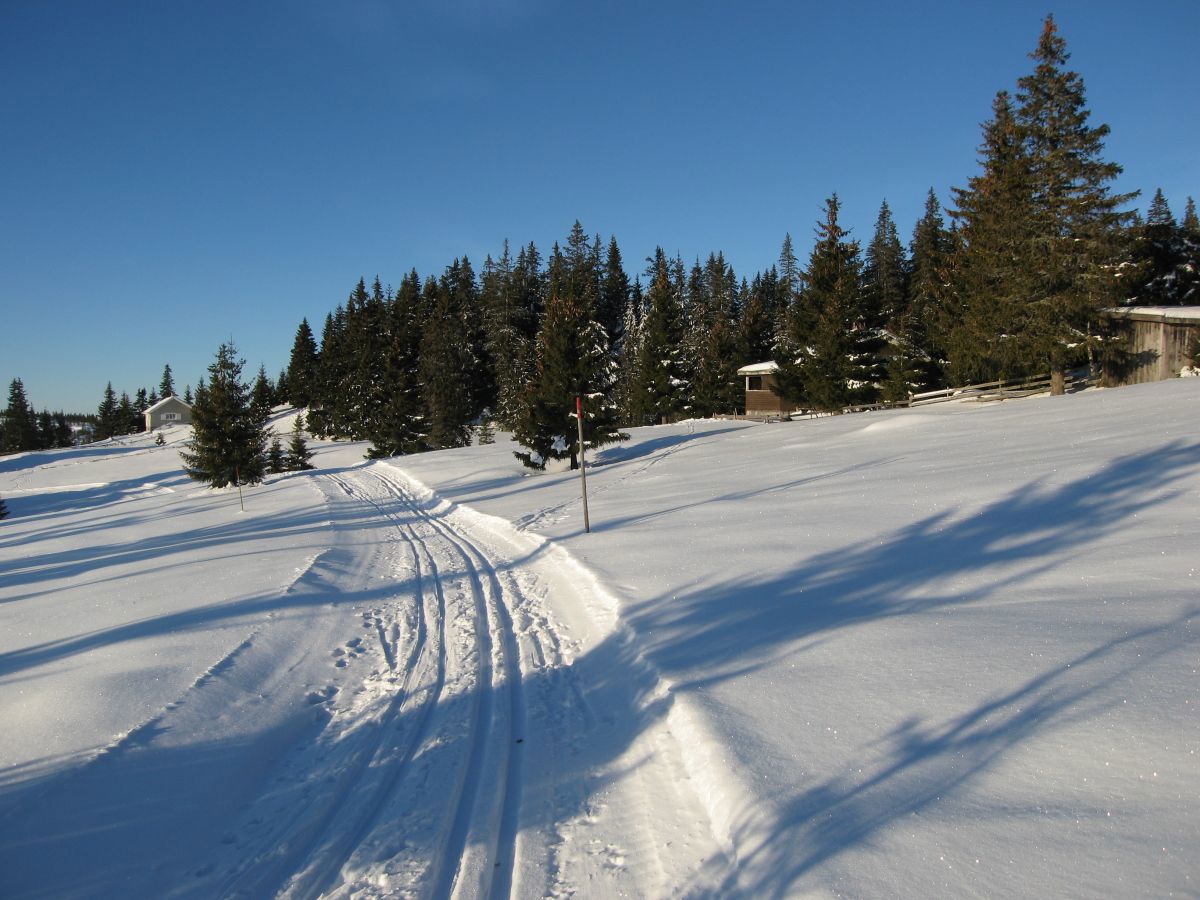 Nesten påskevær ved Sverasæter