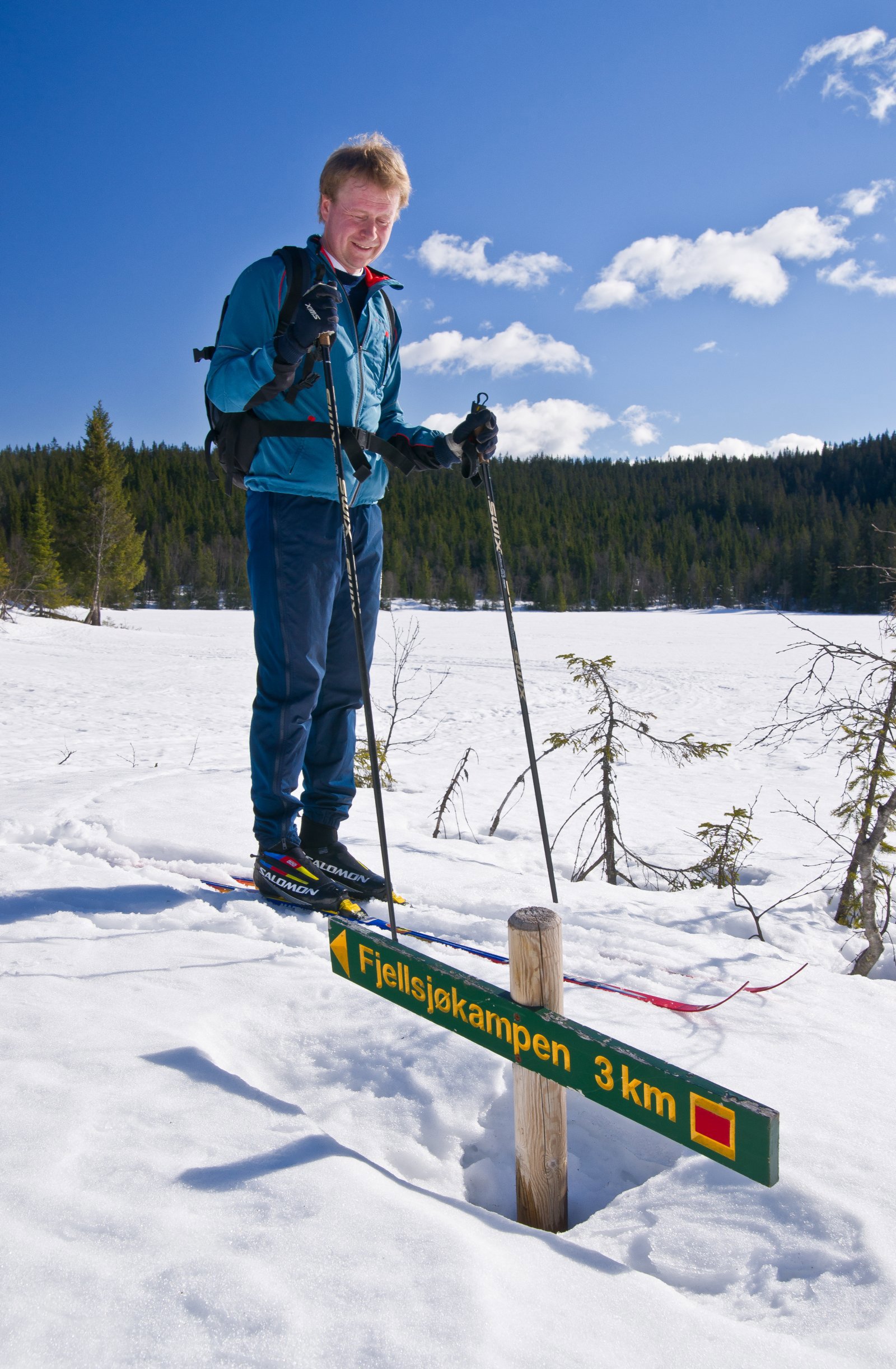 Nok sne ved Abbortjennet