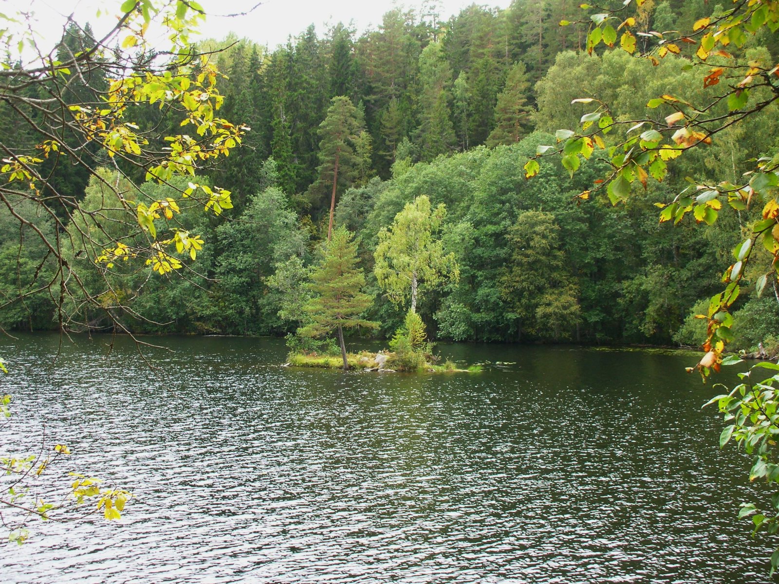 Nøklevann og den lille øya