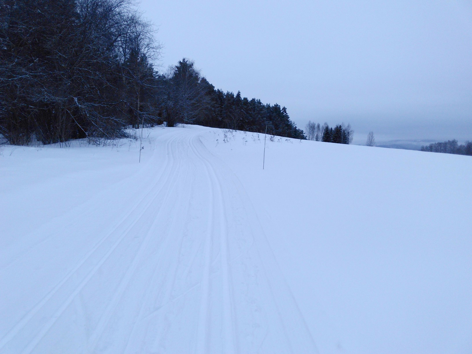 Nordover mot Hvervenkastet