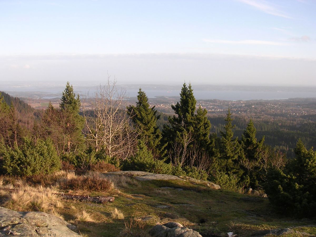 Novemberutsikt fra Furuåsen