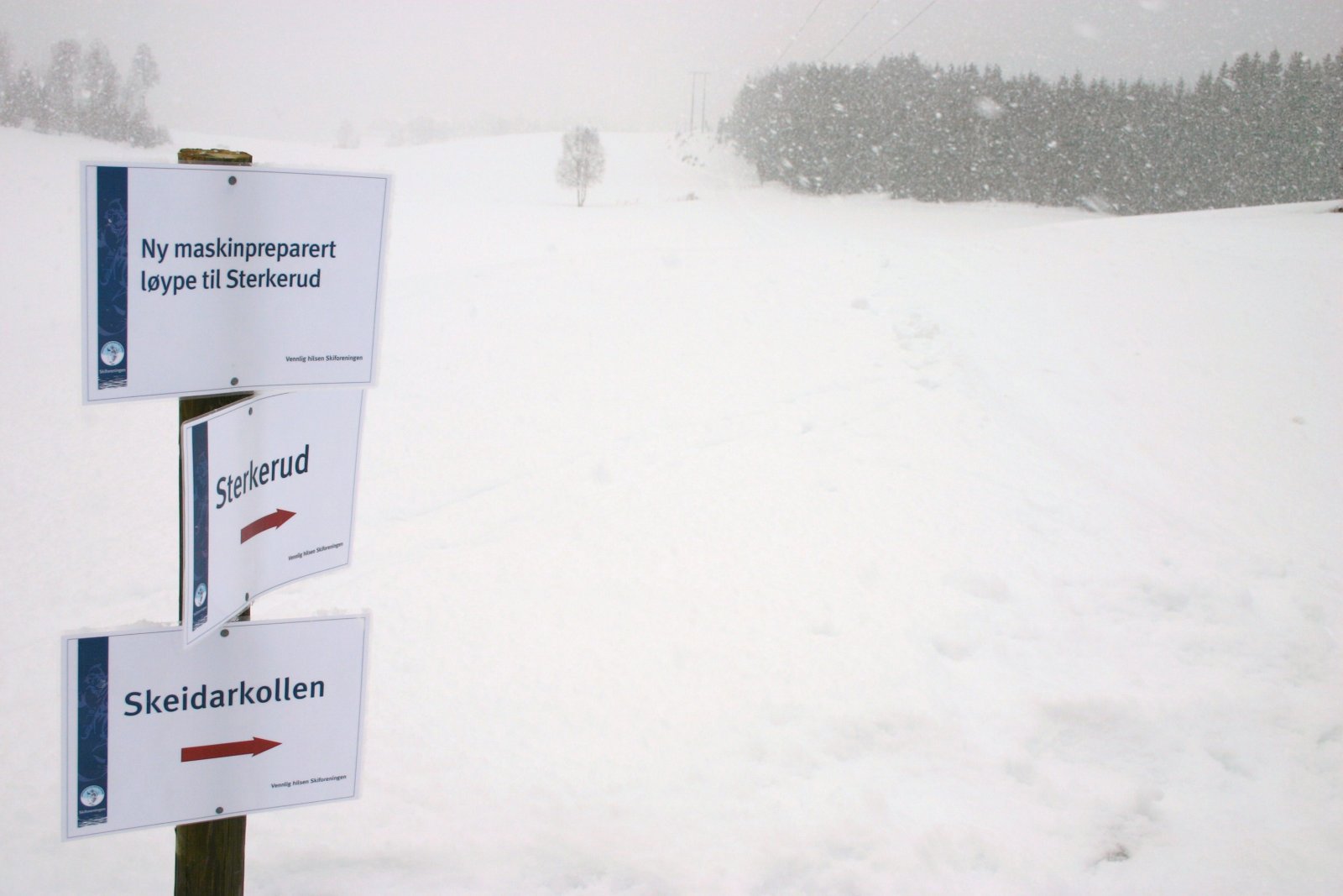 Ny løype fra Eikjol